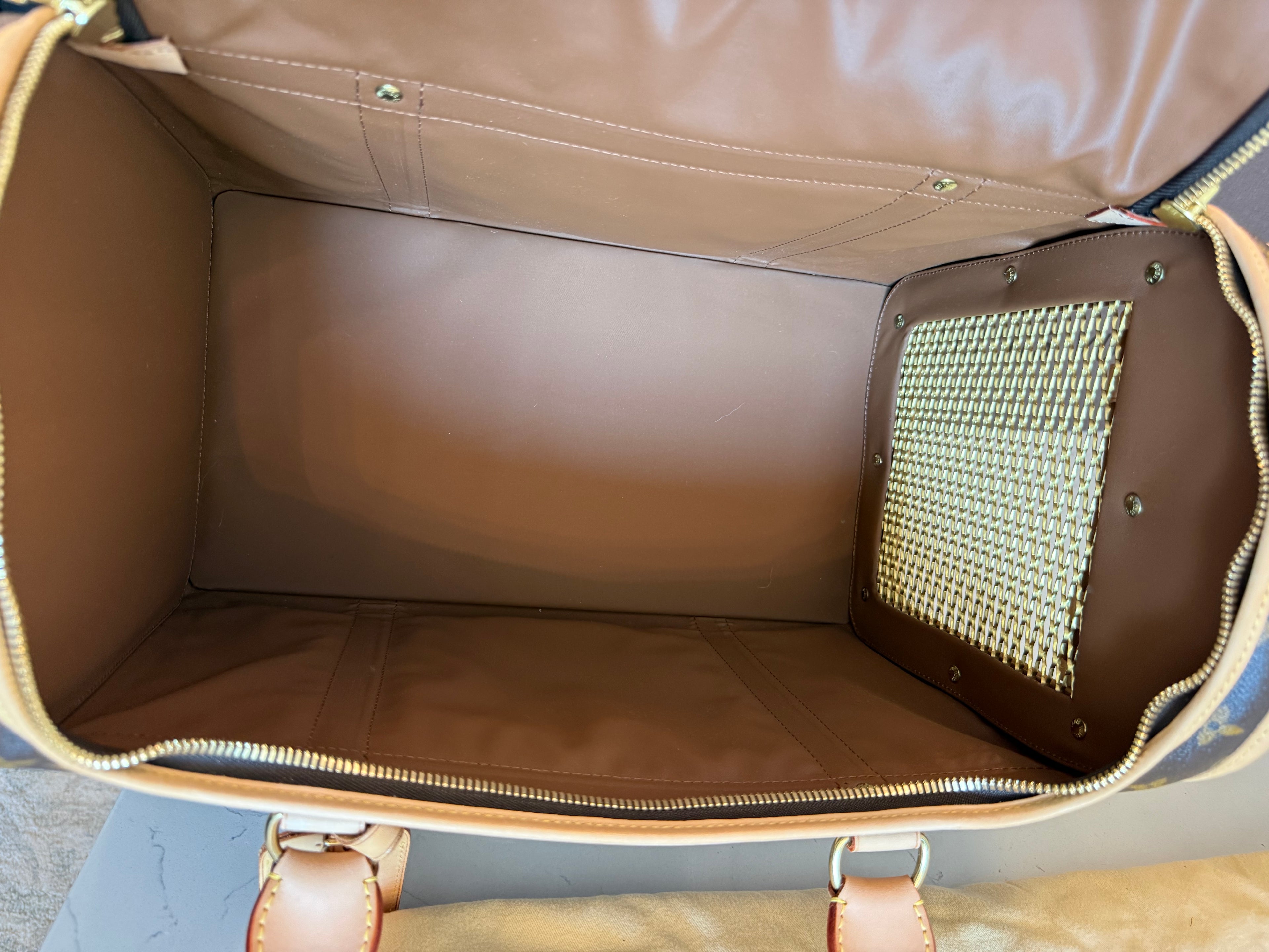 Louis Vuitton Sac Chein Pet Carrier
