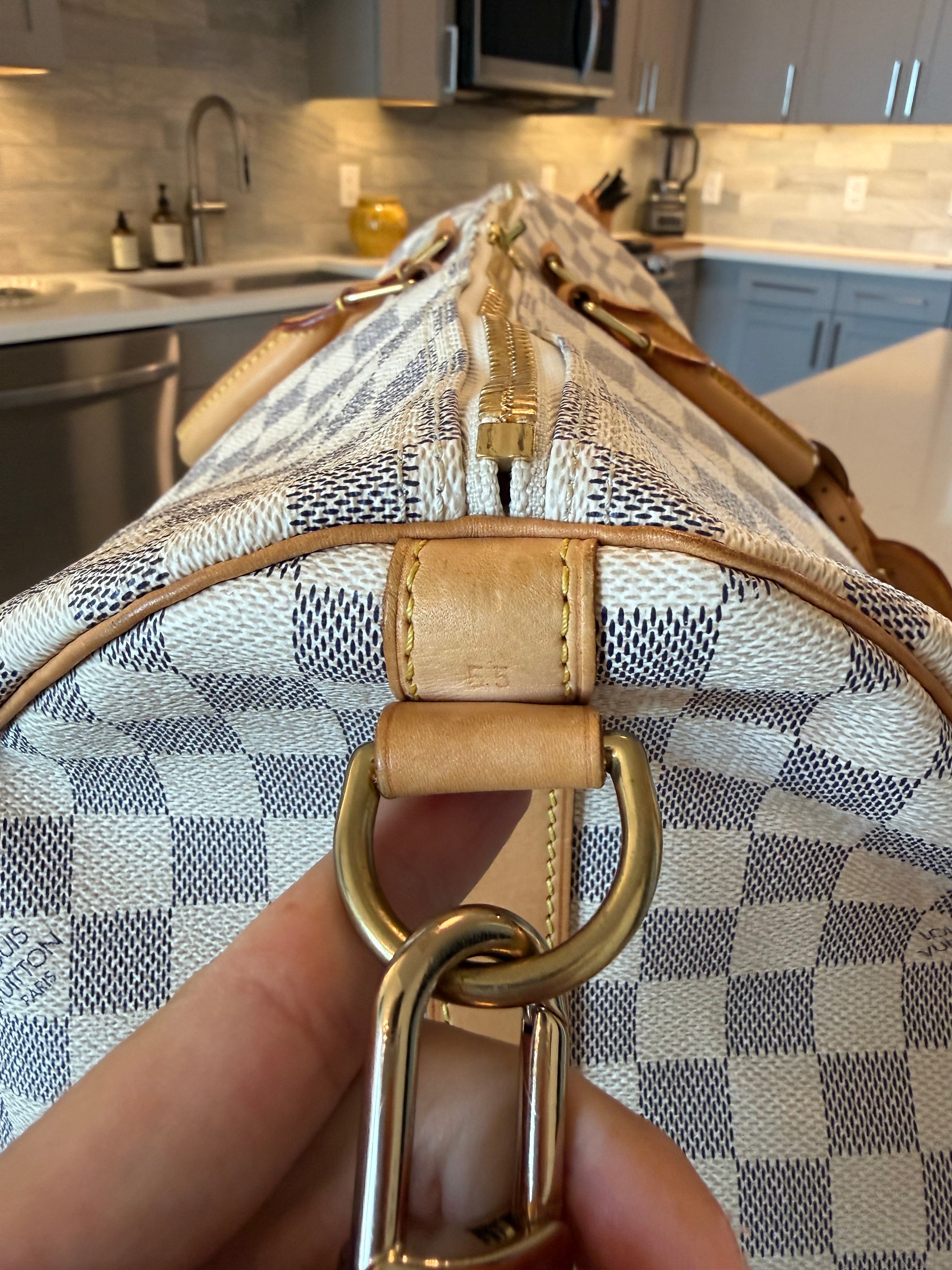 Louis Vuitton Keepall 55 Bandouliere Damier Azur