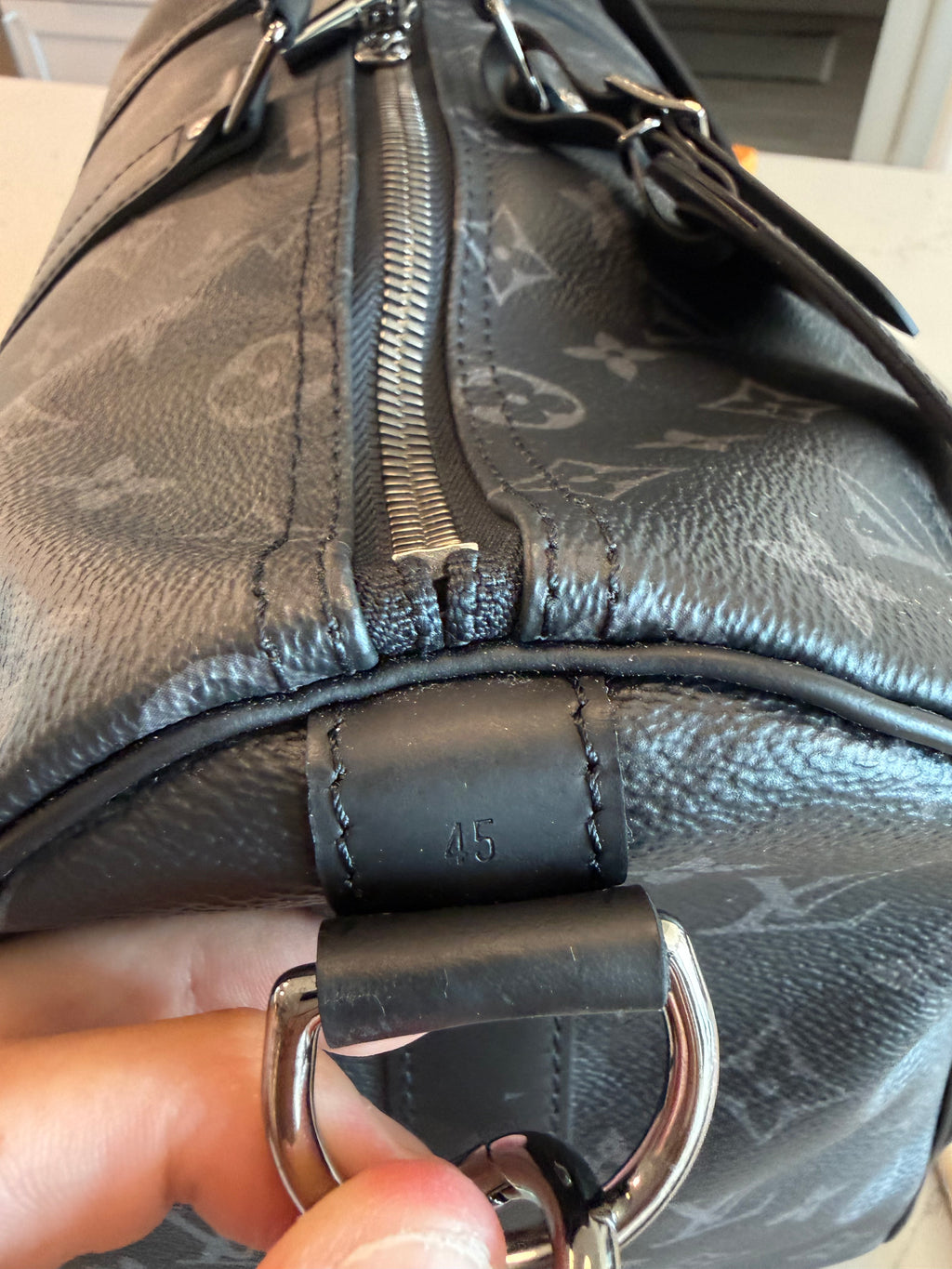 Louis Vuitton Keepall 45 Bandouliere Eclipse