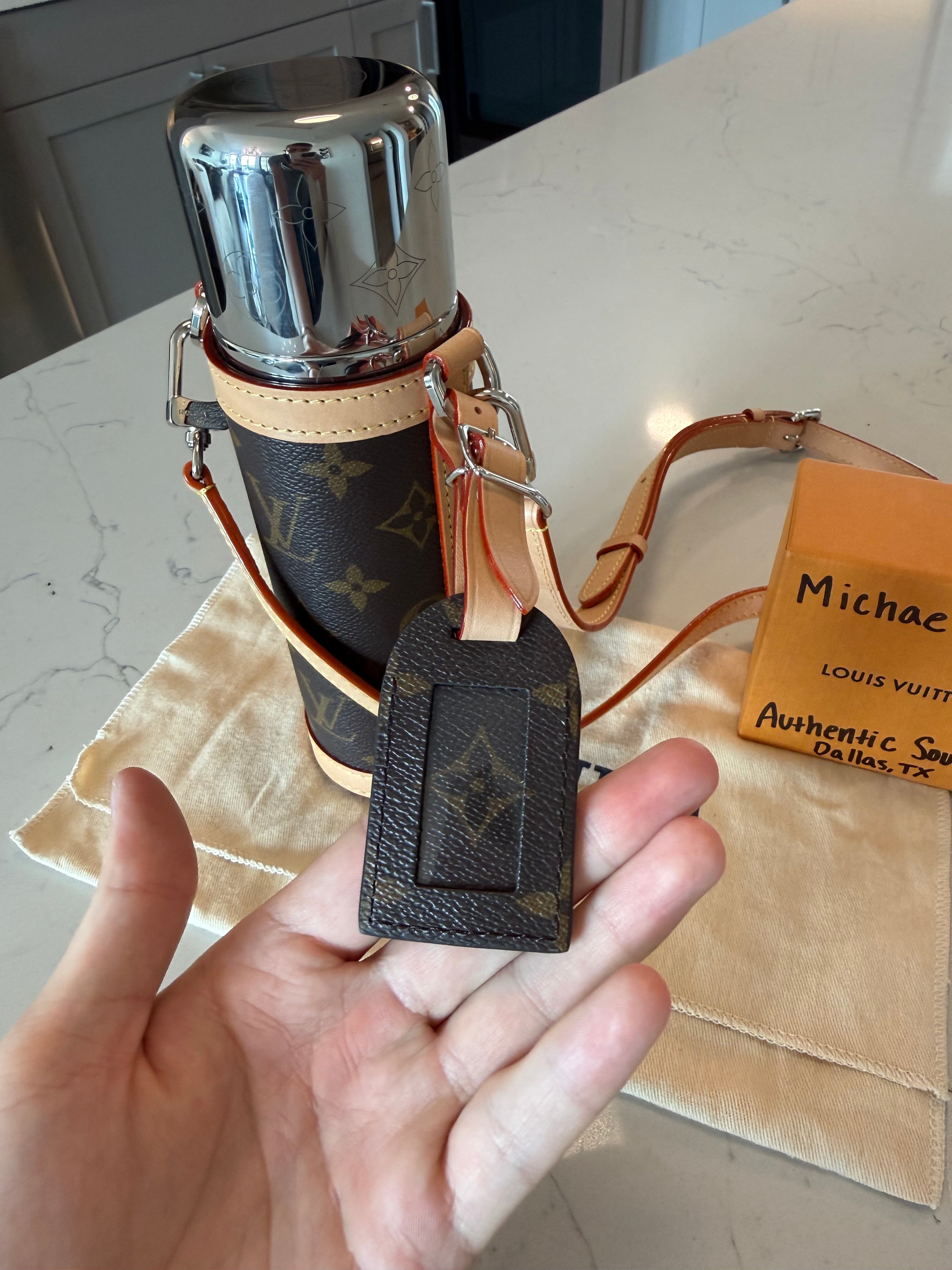 Louis Vuitton Monogram Bottle & Holder