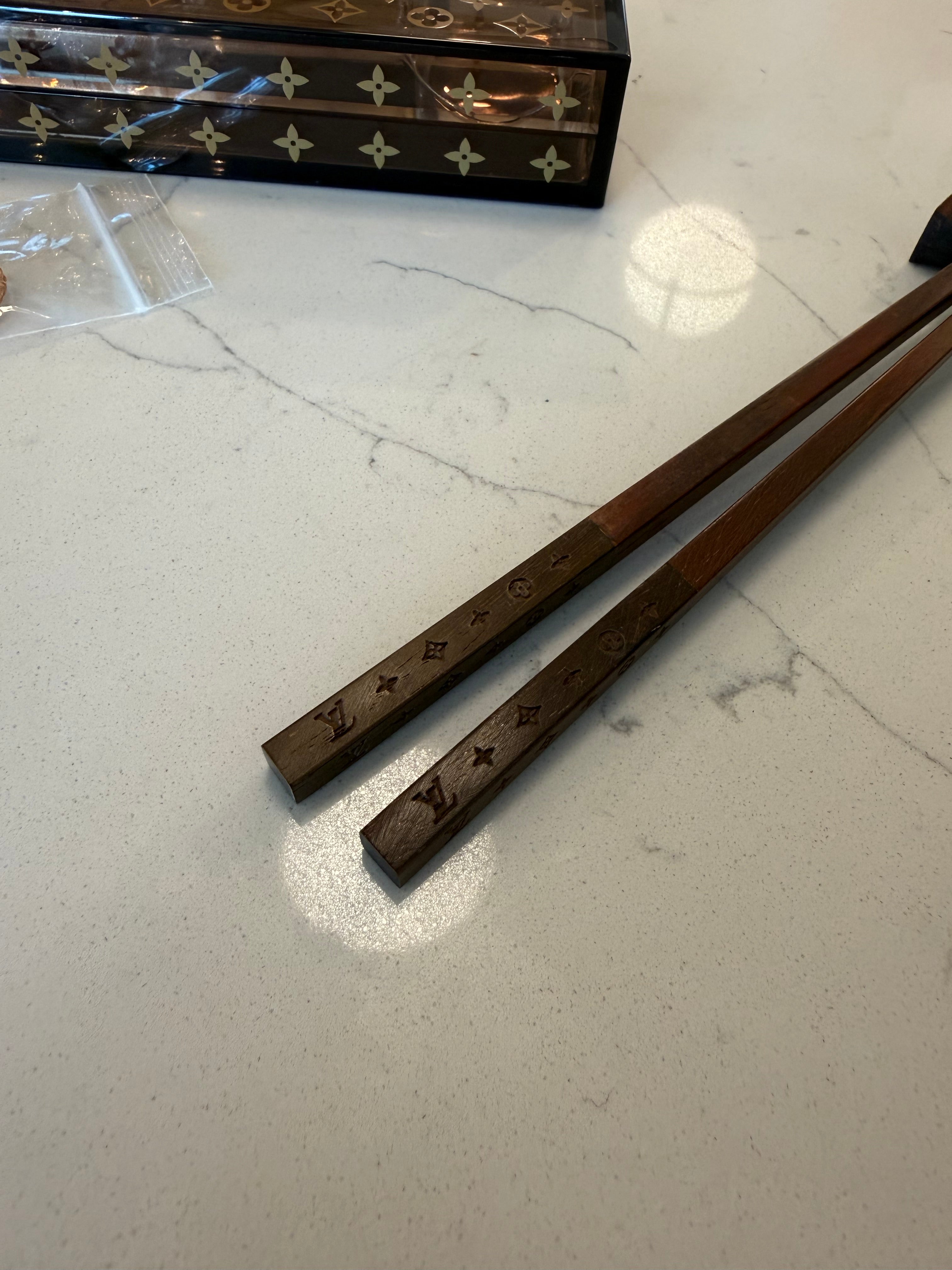 Louis Vuitton Chopsticks Set - Rare