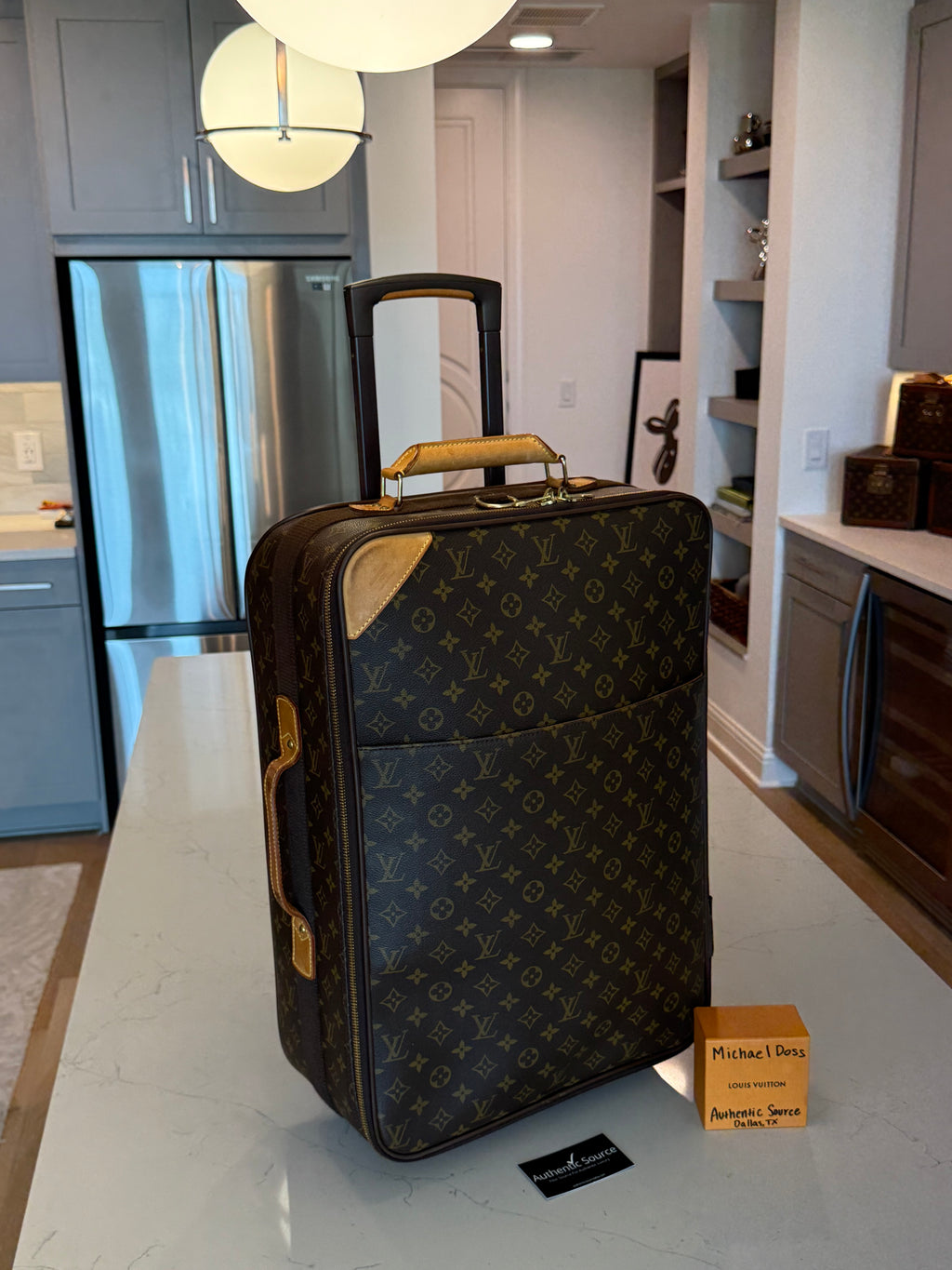 Louis Vuitton Pegase 55 Rolling Luggage