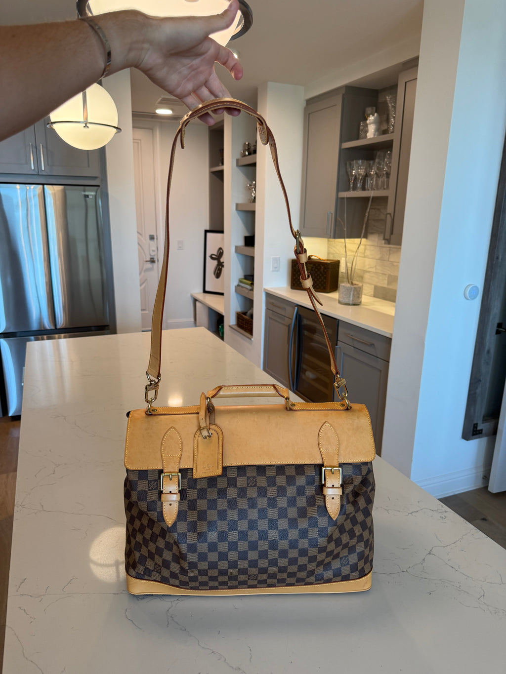 Louis Vuitton Centenaire West End Damier Ebene - Rare