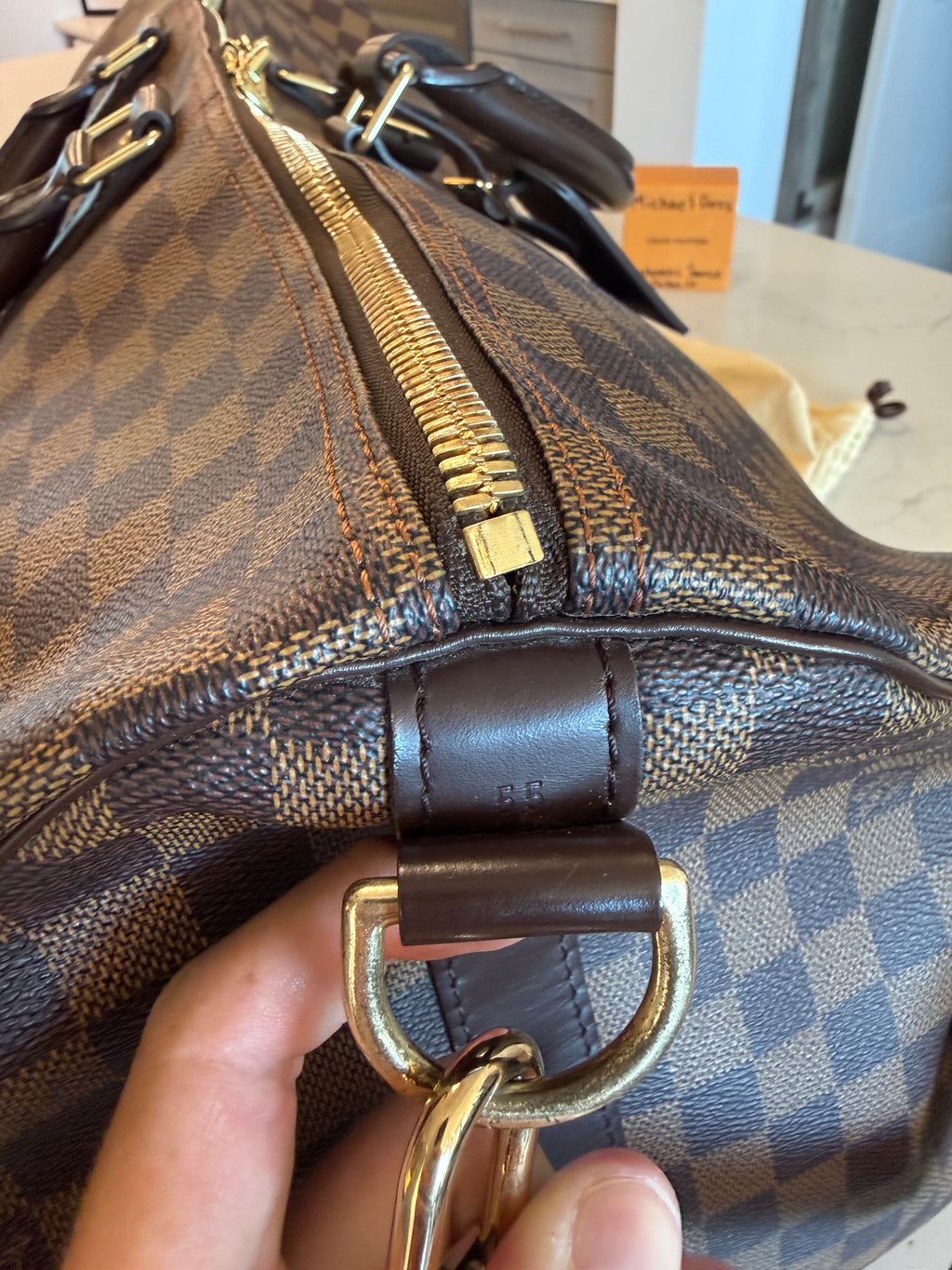 Louis Vuitton Keepall 55 Bandouliere DE