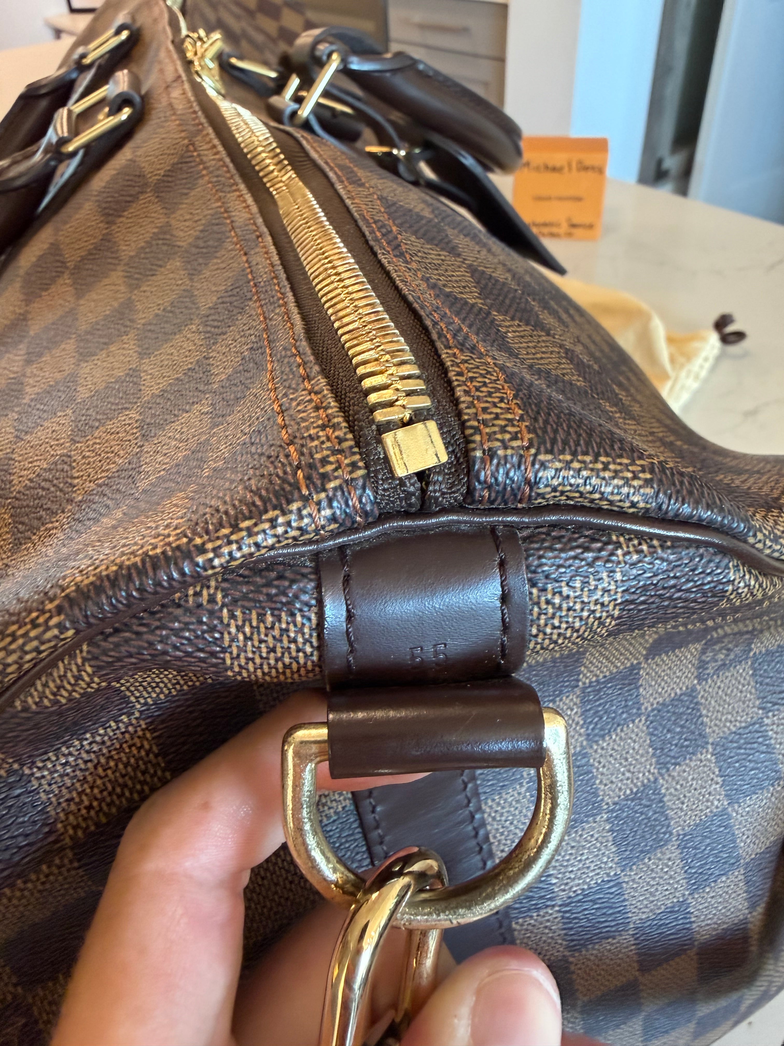 Louis Vuitton Keepall 55 Bandouliere DE