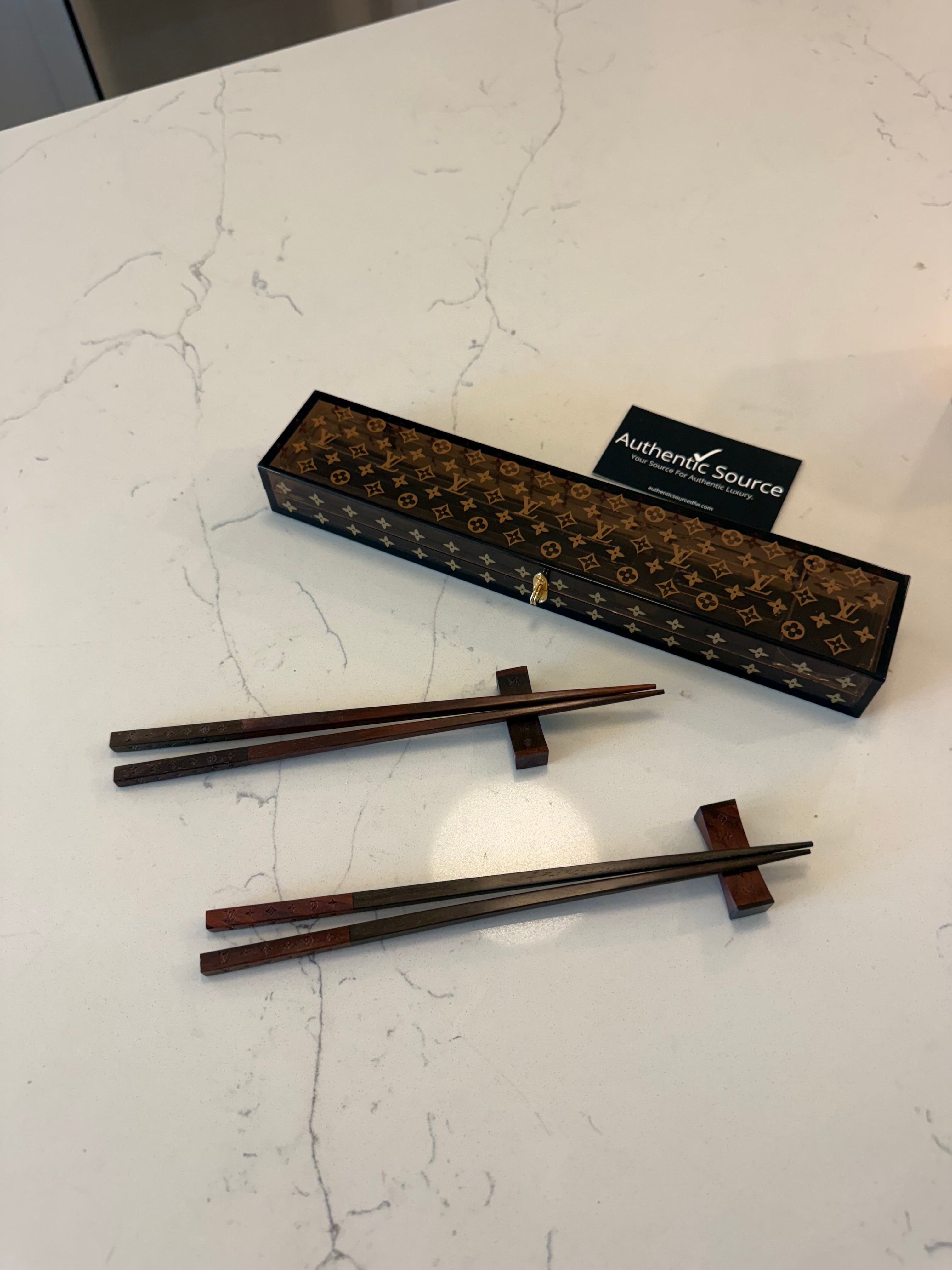Louis Vuitton Chopsticks Set - Rare