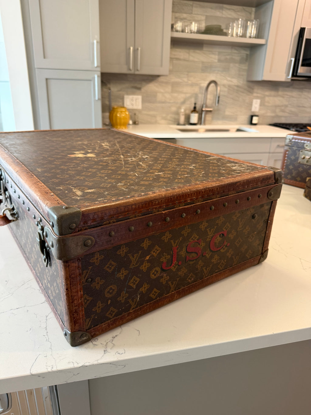 Louis Vuitton Rare Vintage Trunk - 75