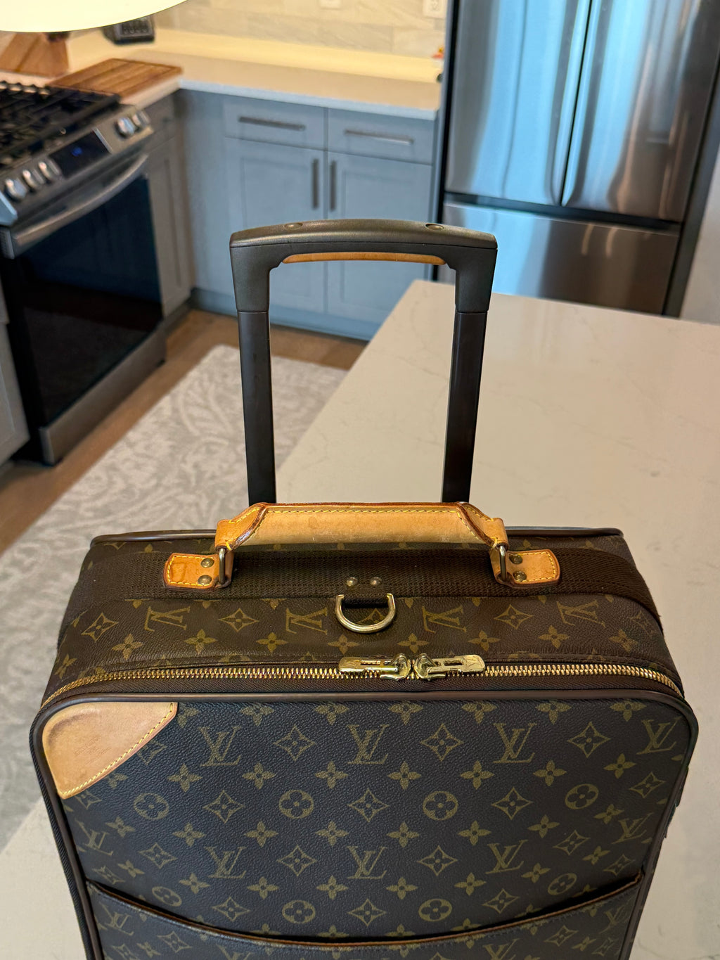 Louis Vuitton Pegase 55 Rolling Luggage