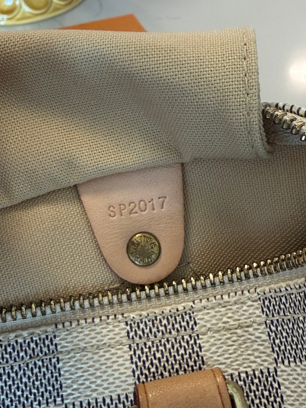 Louis Vuitton Speedy 25 Damier Azur