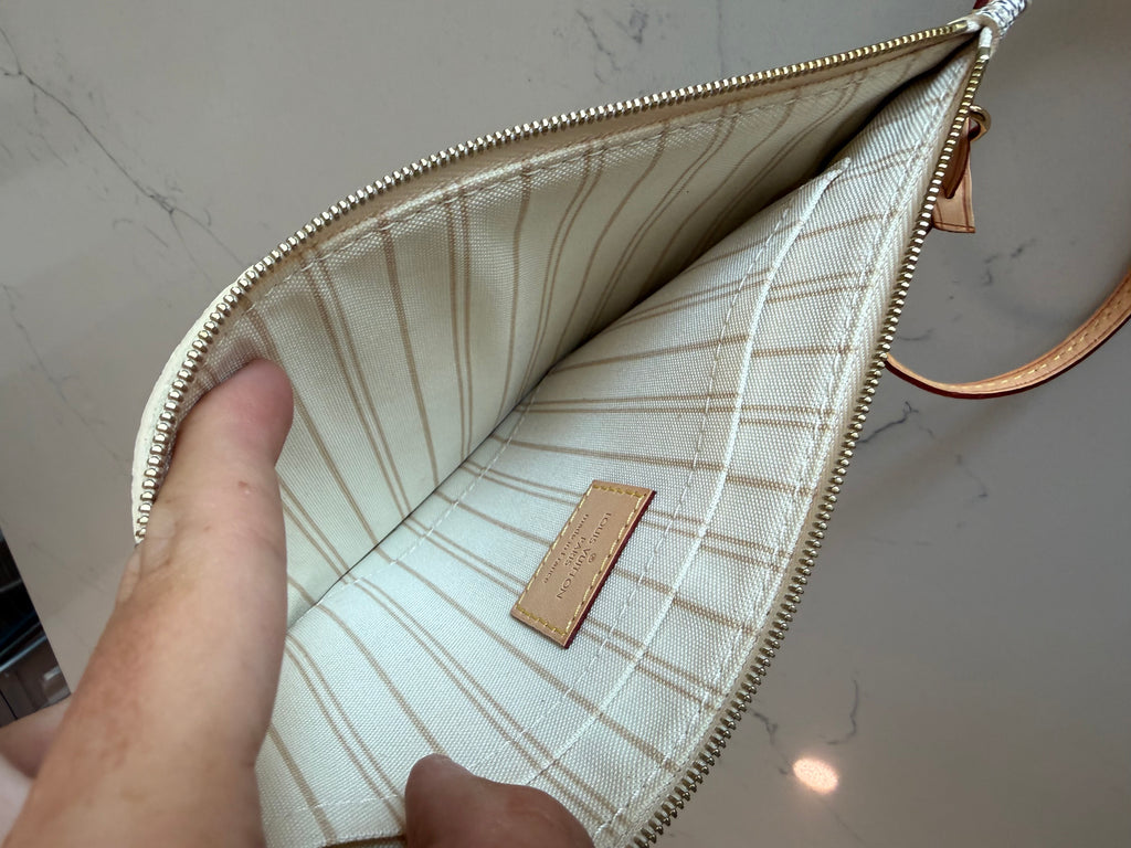 Louis Vuitton Neverfull GM Azur with Pouch