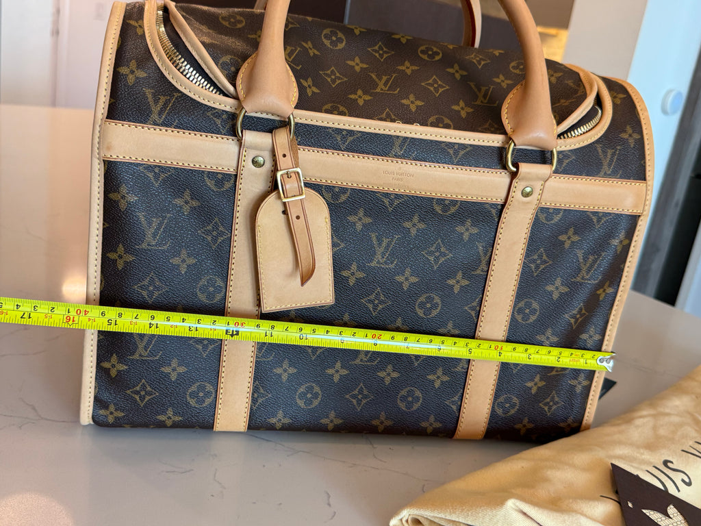 Louis Vuitton Sac Chein Pet Carrier
