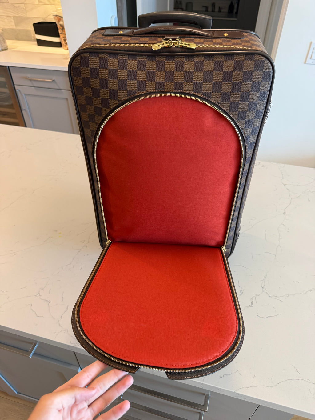 Louis Vuitton Pegase 55 Rolling Luggage