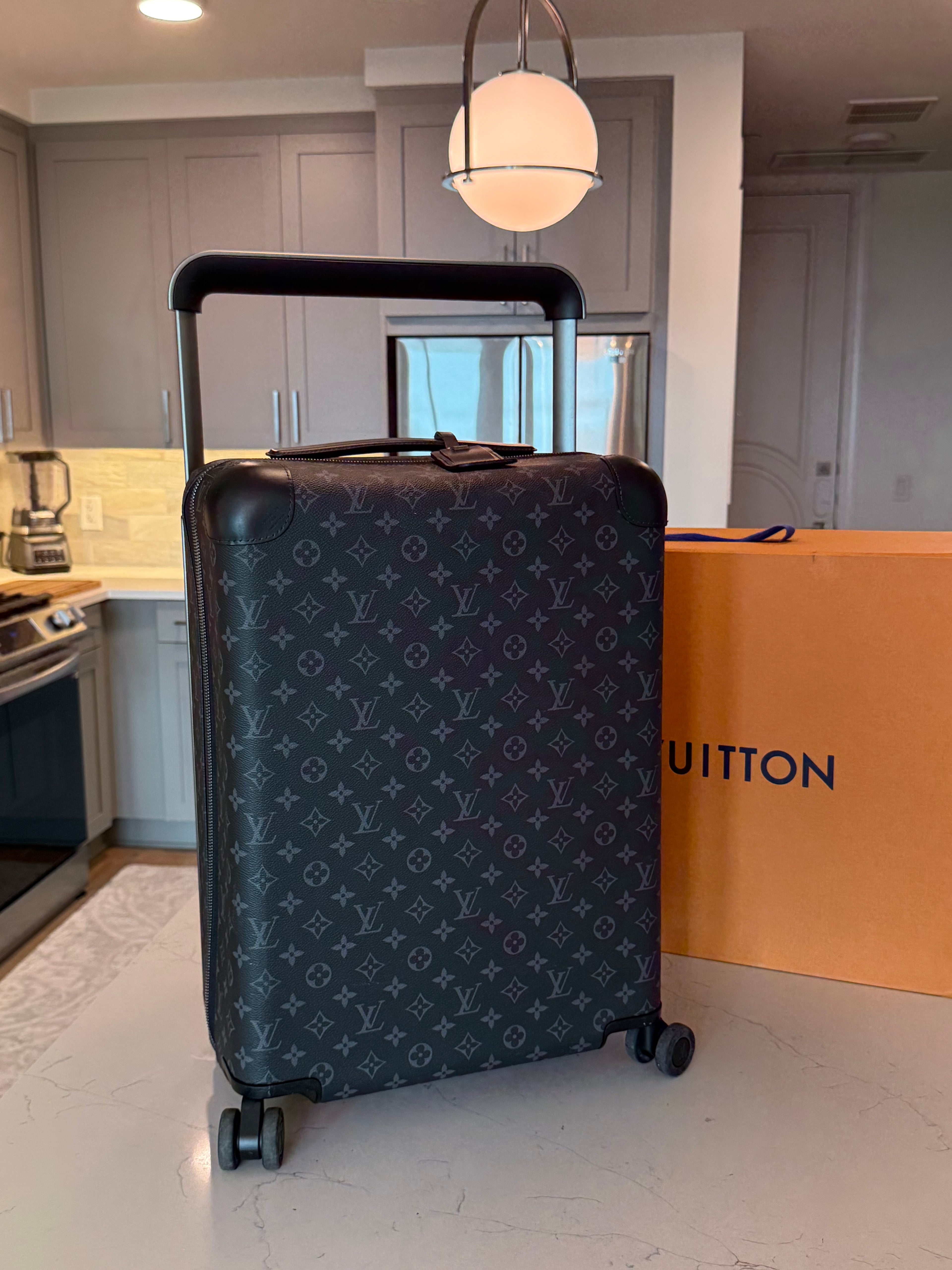 Louis Vuitton Horizon 55 Monogram Eclipse