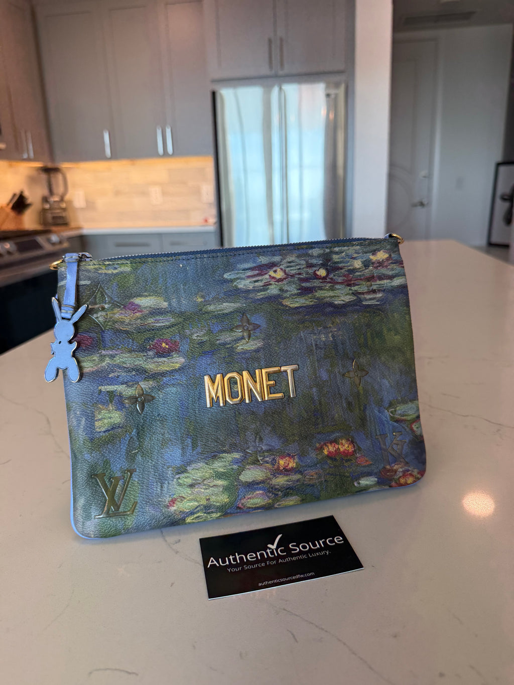 Louis Vuitton x Jeff Koons Masters Collection Monet Pochette