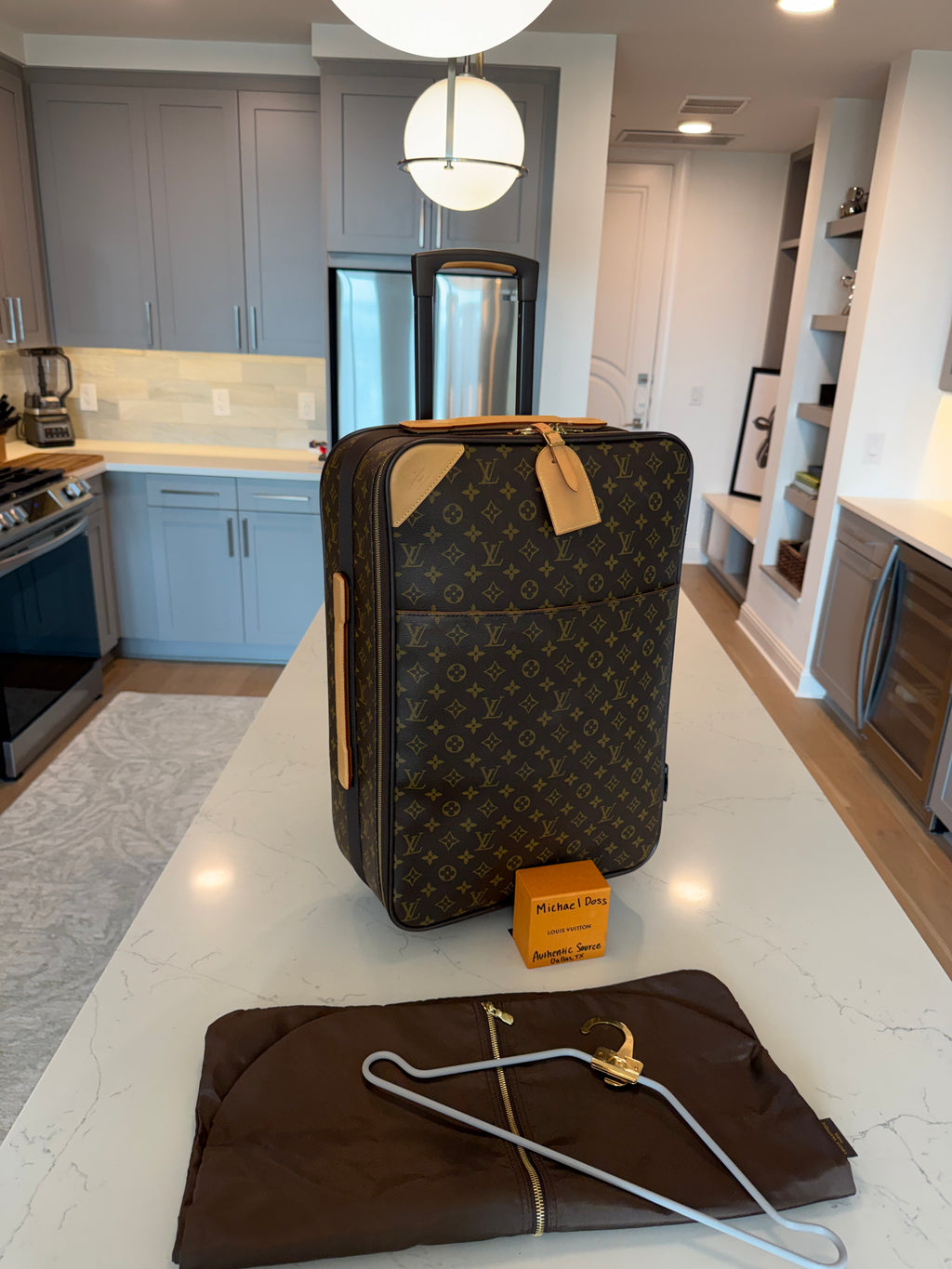 Louis Vuitton Pegase 55 Rolling Luggage