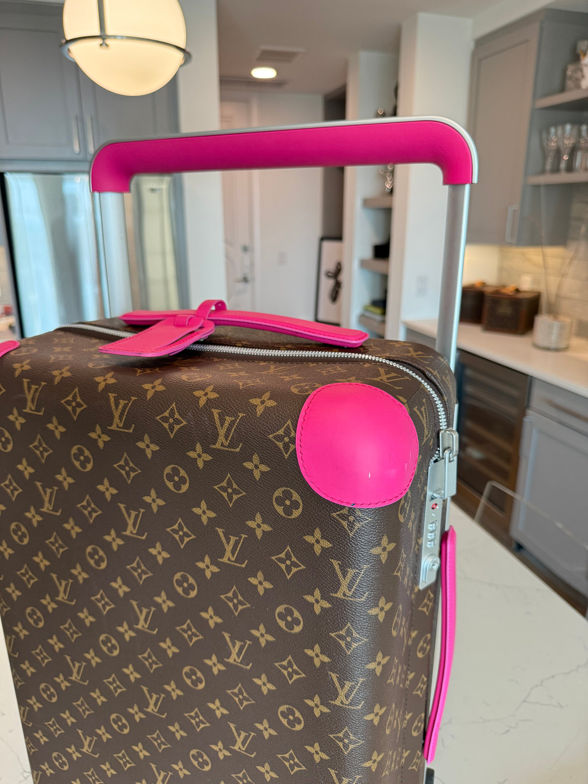 Louis Vuitton Horizon 55 Monogram Pink Colormania - RARE