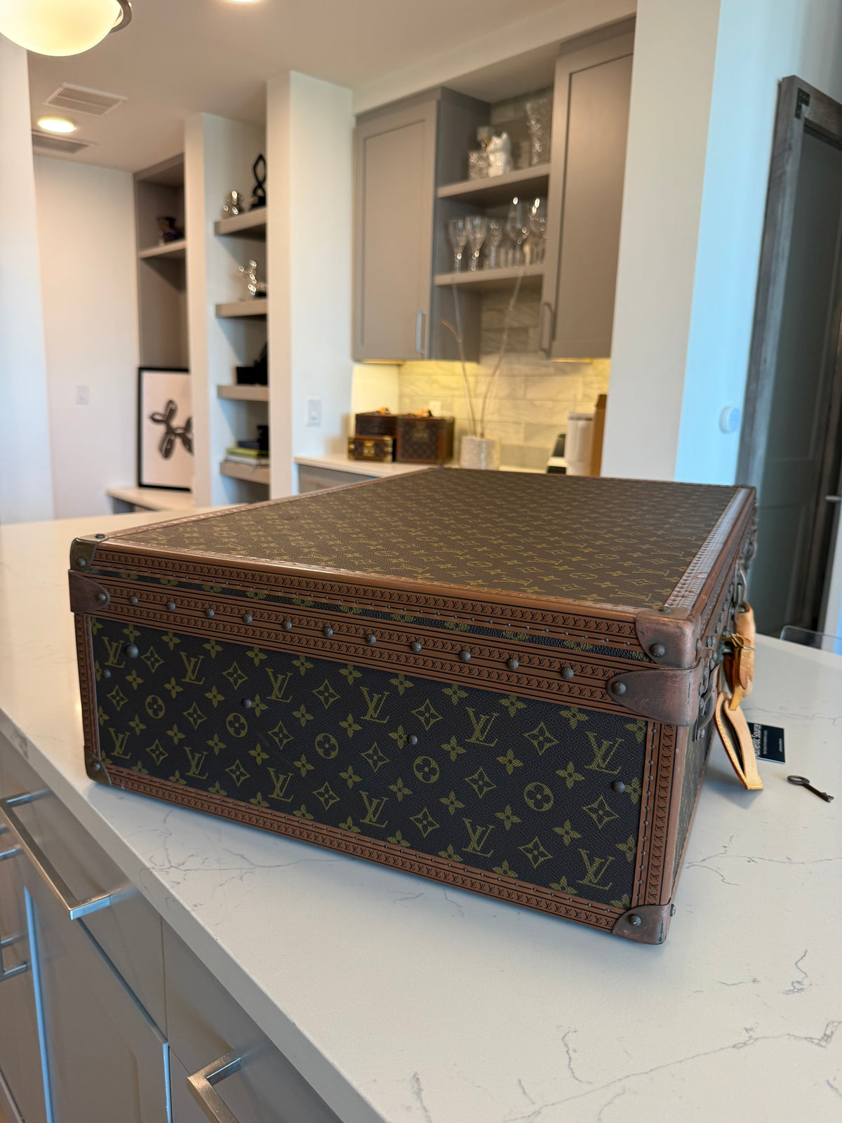 Louis Vuitton Alzer 75 Trunk