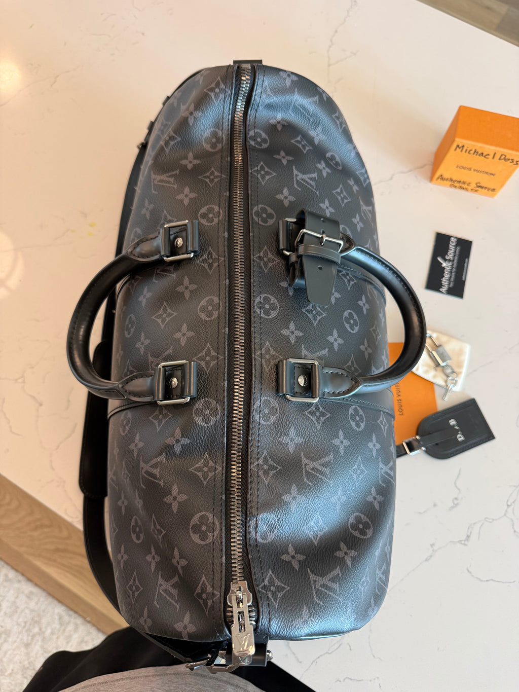 Louis Vuitton Keepall 45 Bandouliere Eclipse