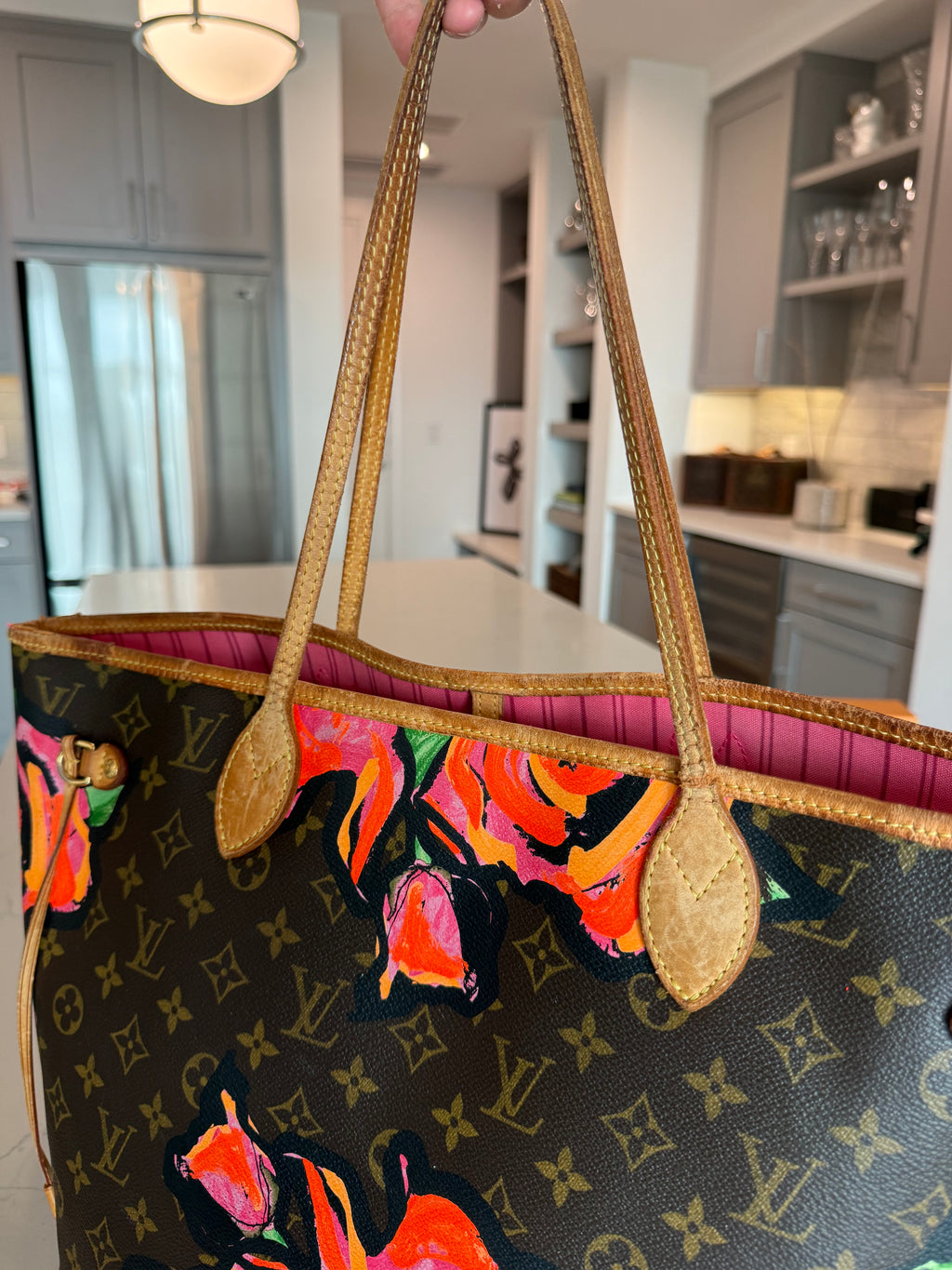 Louis Vuitton Neverfull MM Roses