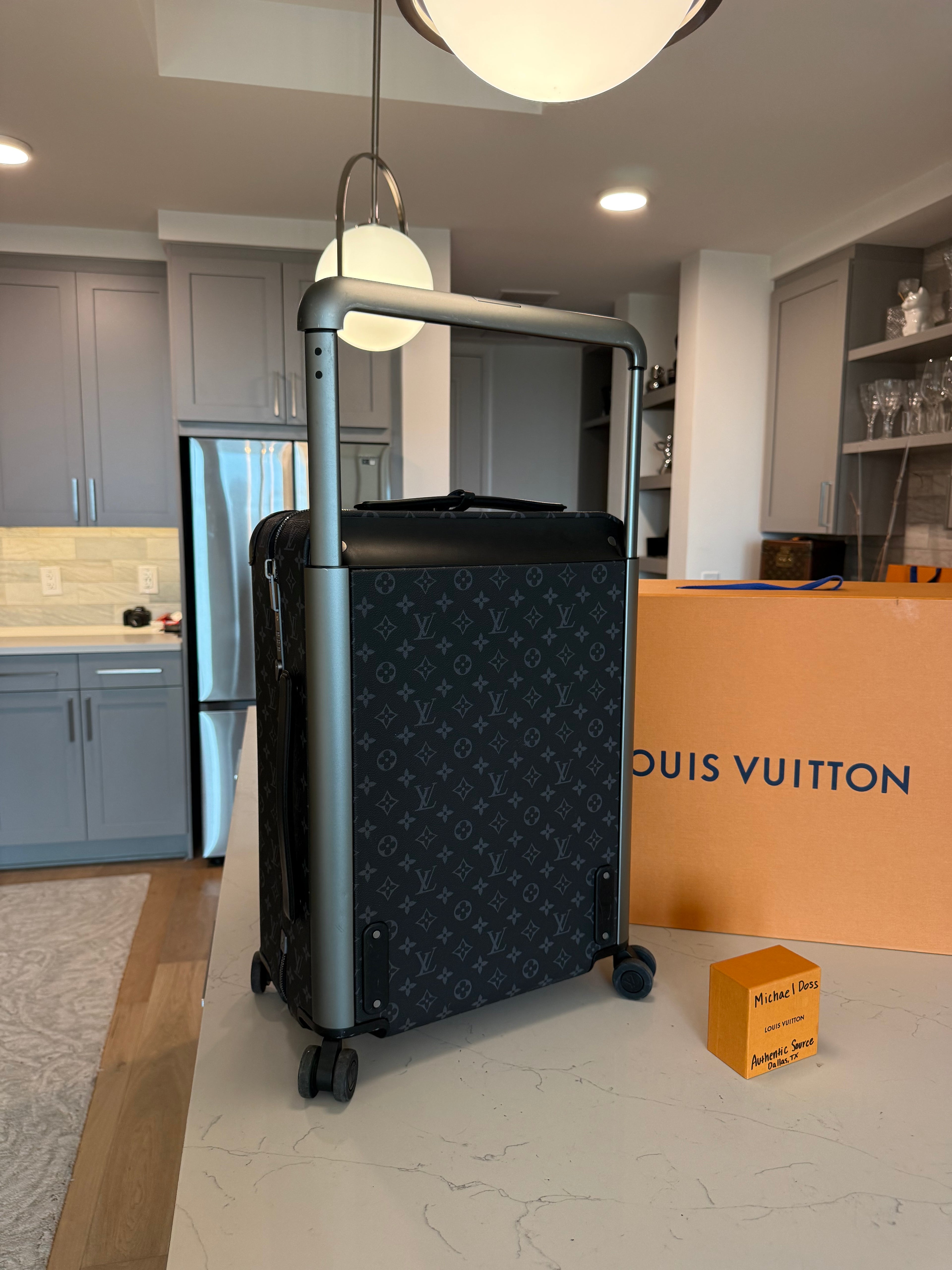 Louis Vuitton Horizon 55 Monogram Eclipse