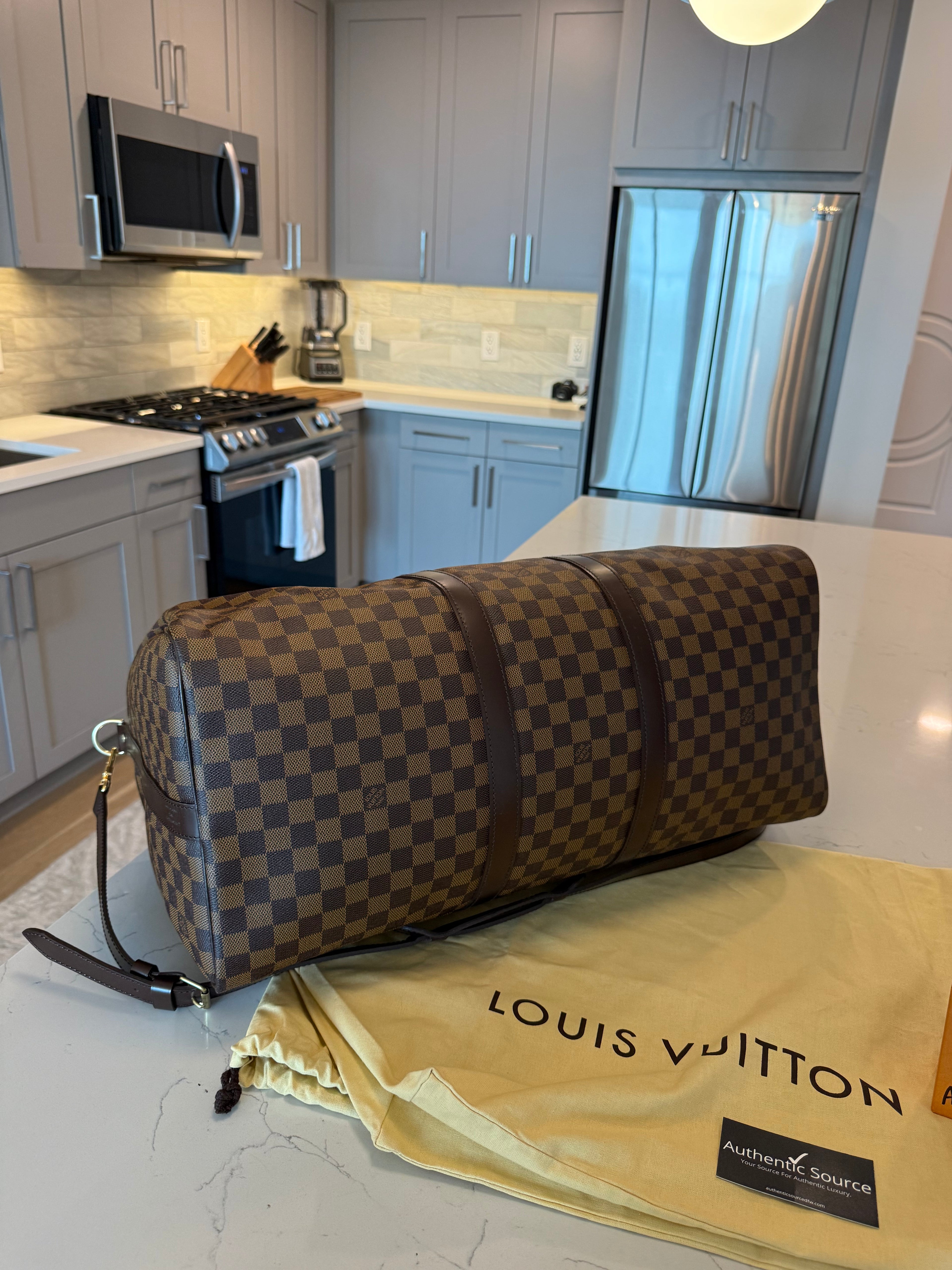 Louis Vuitton Keepall 55 Bandouliere DE