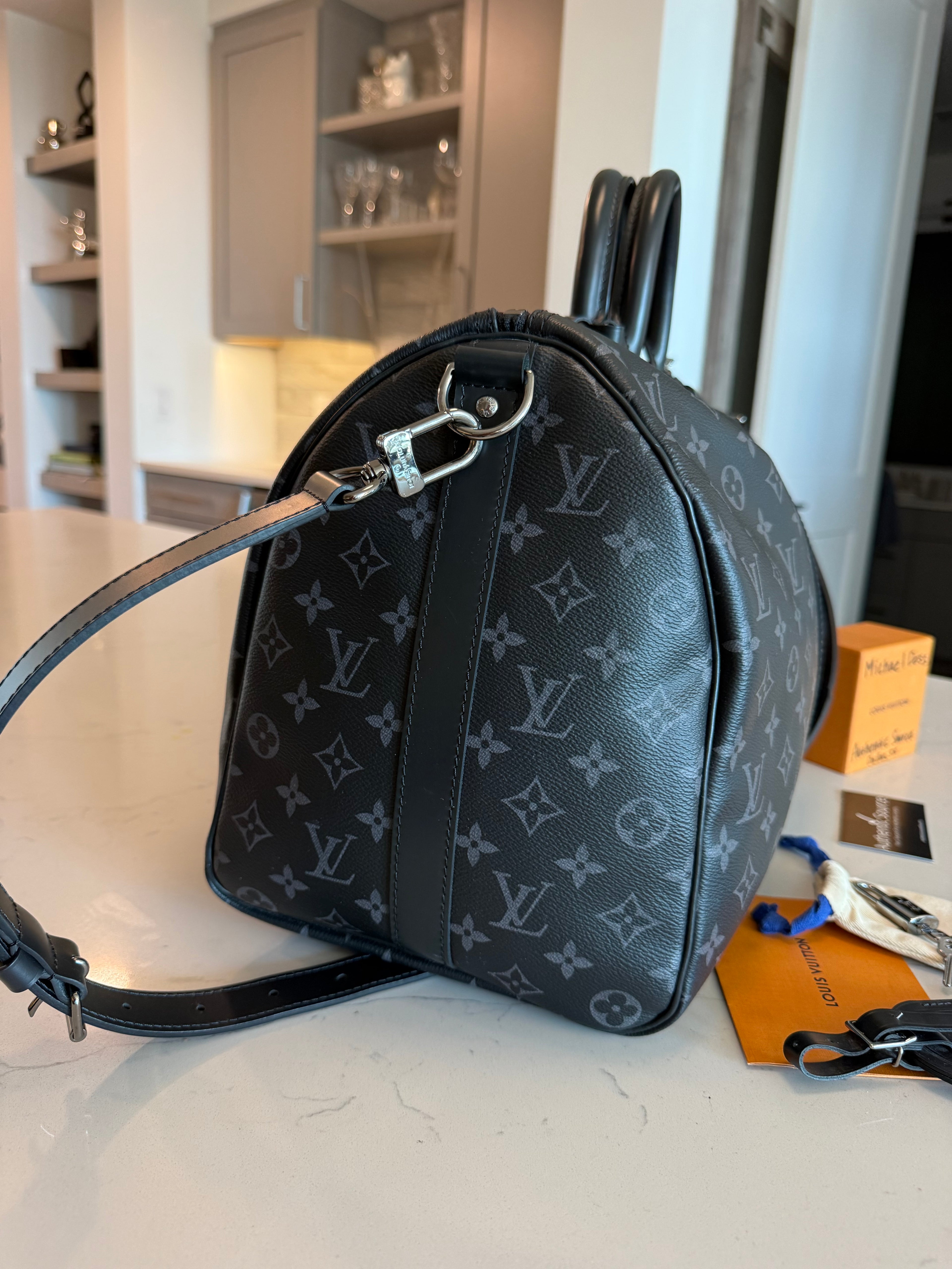 Louis Vuitton Keepall 45 Bandouliere Eclipse