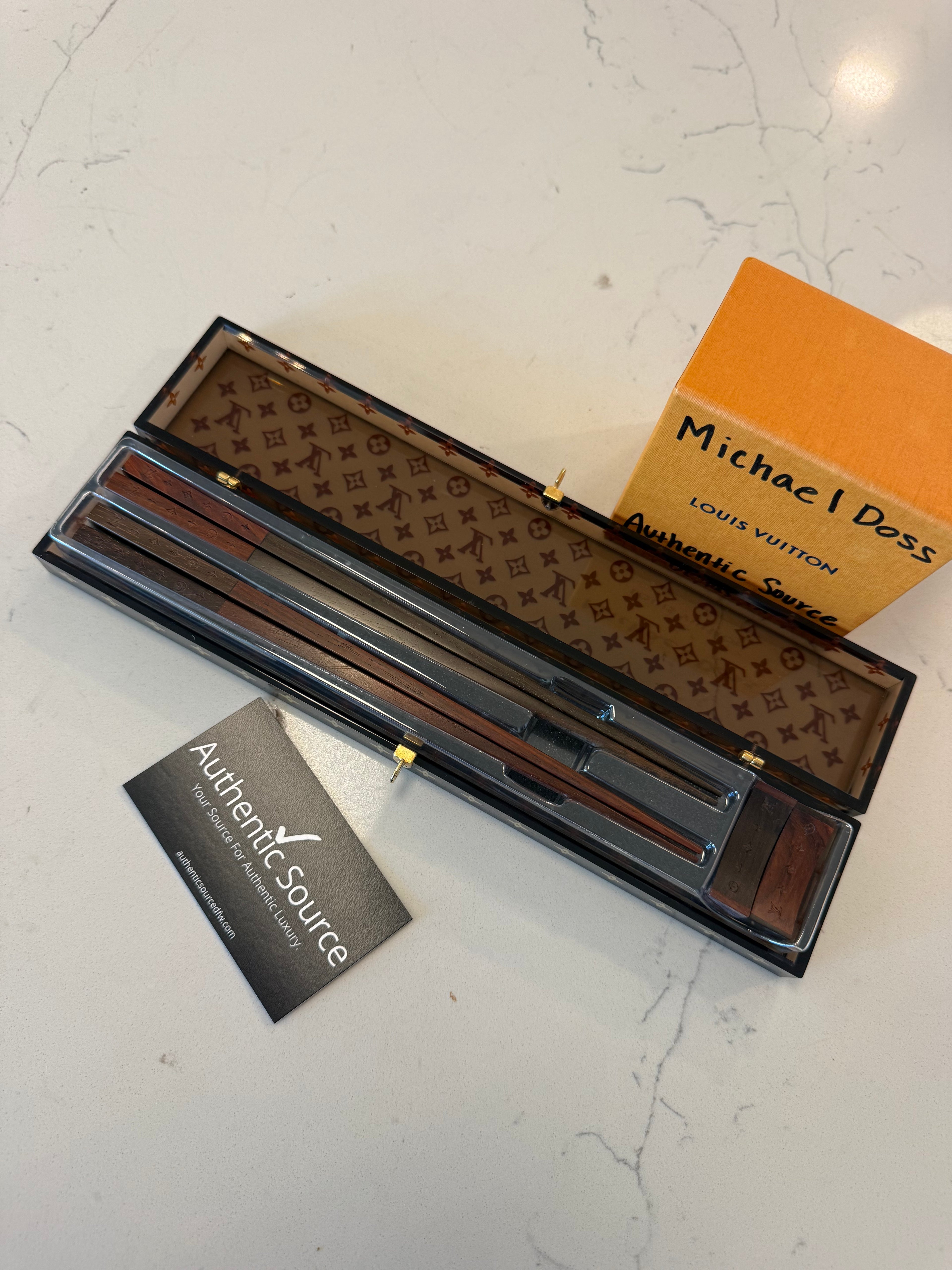 Louis Vuitton Chopsticks Set - Rare
