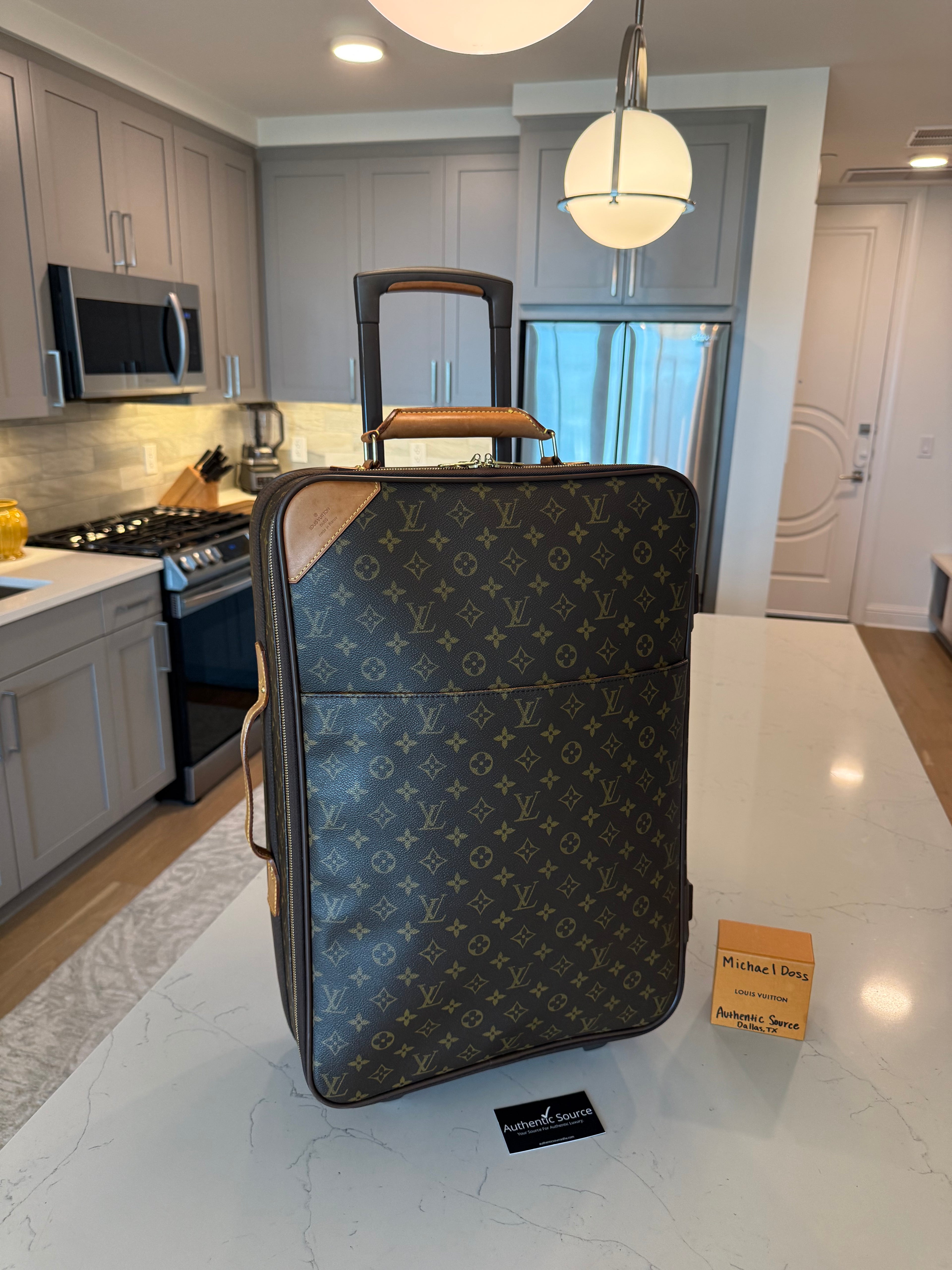Louis Vuitton Pegase 55 Rolling Luggage