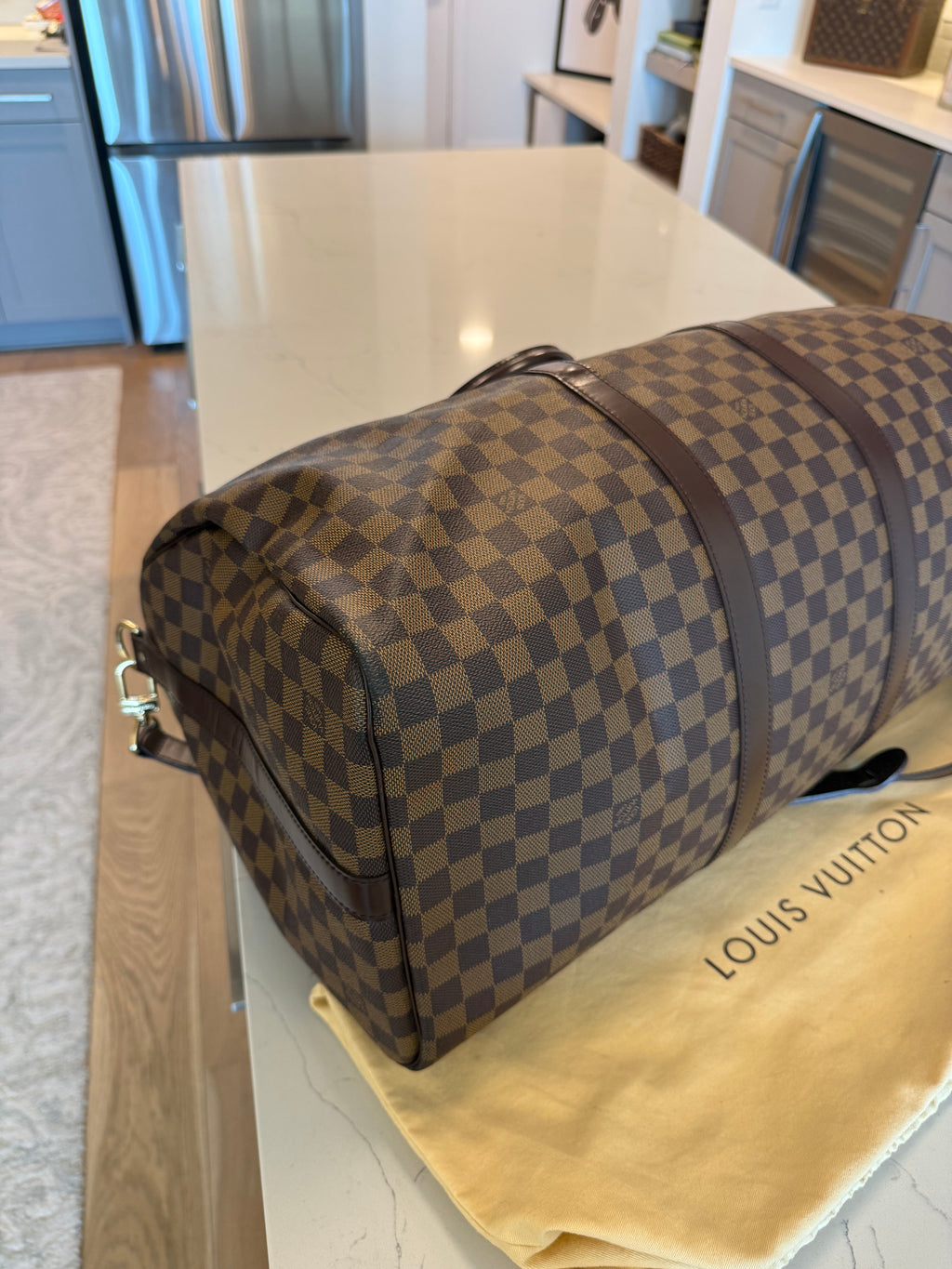 Louis Vuitton Keepall 55 Bandouliere DE