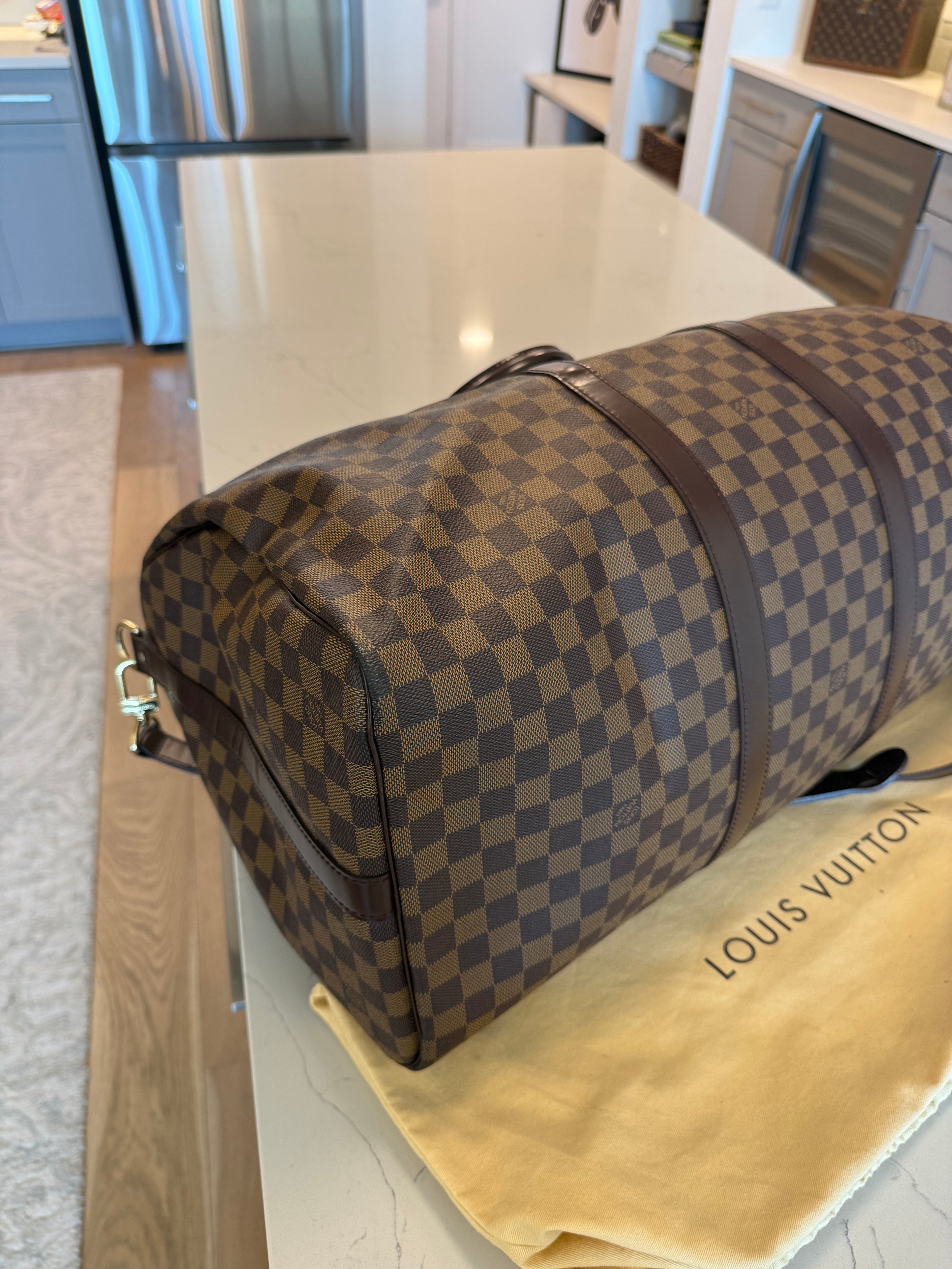 Louis Vuitton Keepall 55 Bandouliere DE