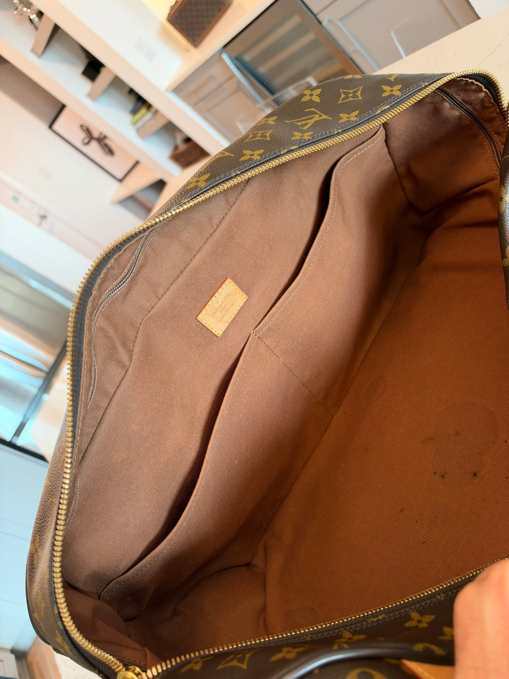 Louis Vuitton Eole 50 Rolling Duffle
