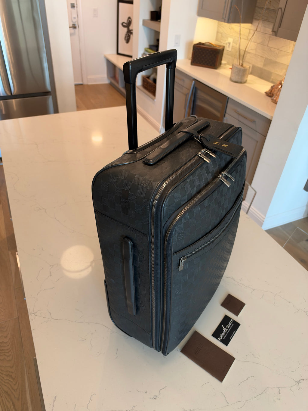 Rare Louis Vuitton - Pegase 55 Damier Infini Rolling Luggage