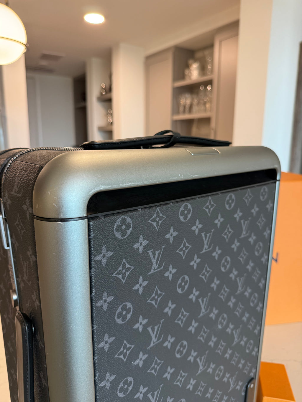 Louis Vuitton Horizon 55 Monogram Eclipse