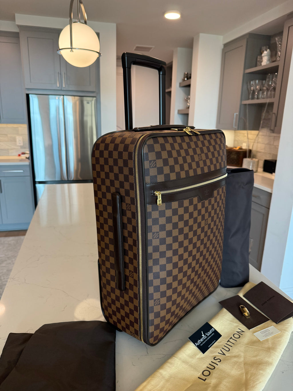 Louis Vuitton Pegase 55 Rolling Luggage