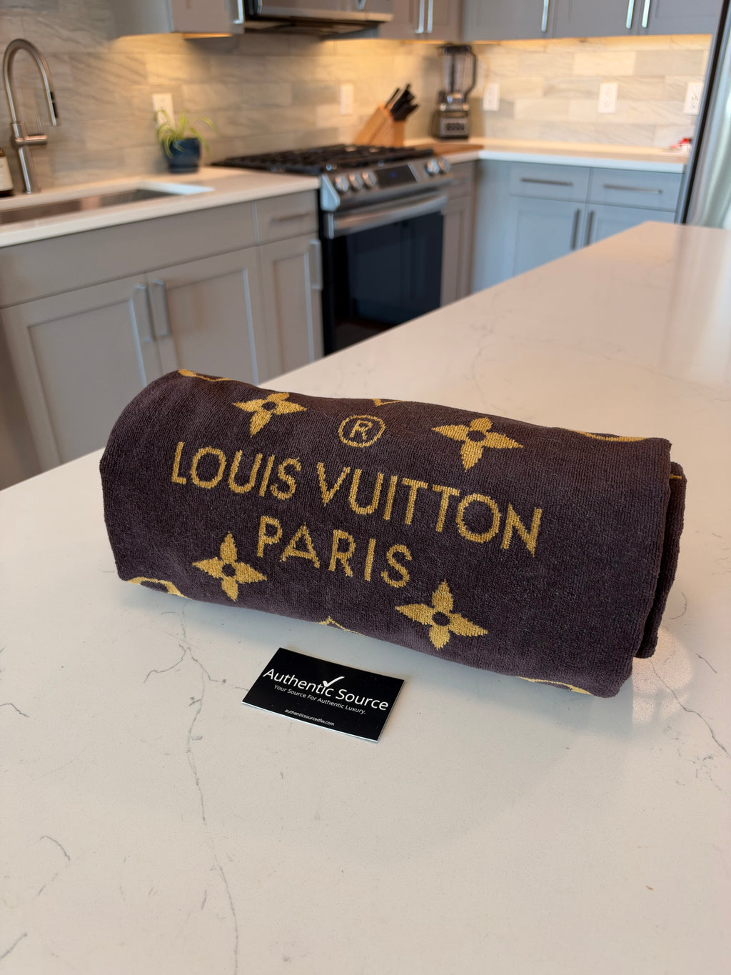Louis Vuitton Monogram Beach Towel