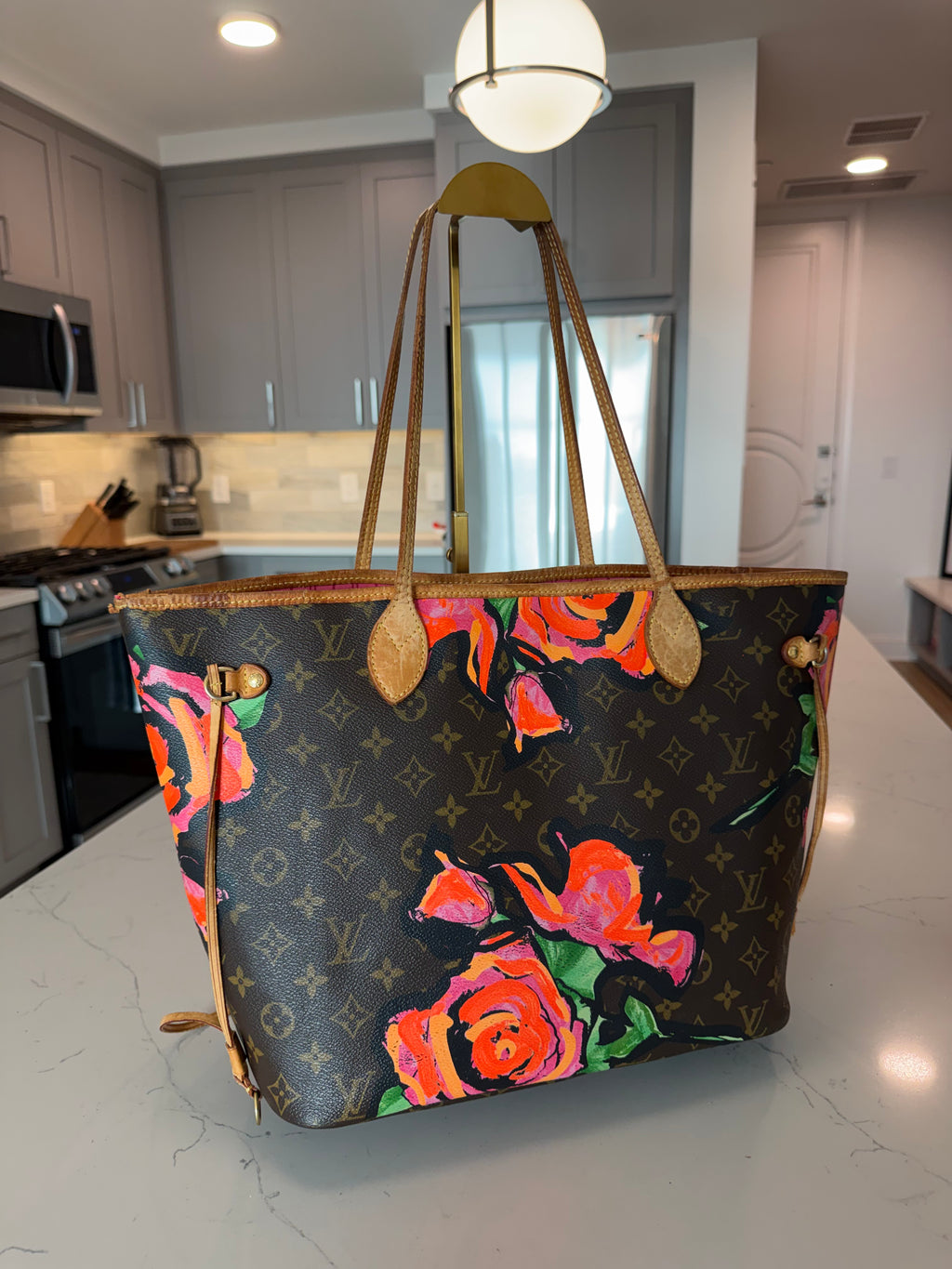Louis Vuitton Neverfull MM Roses