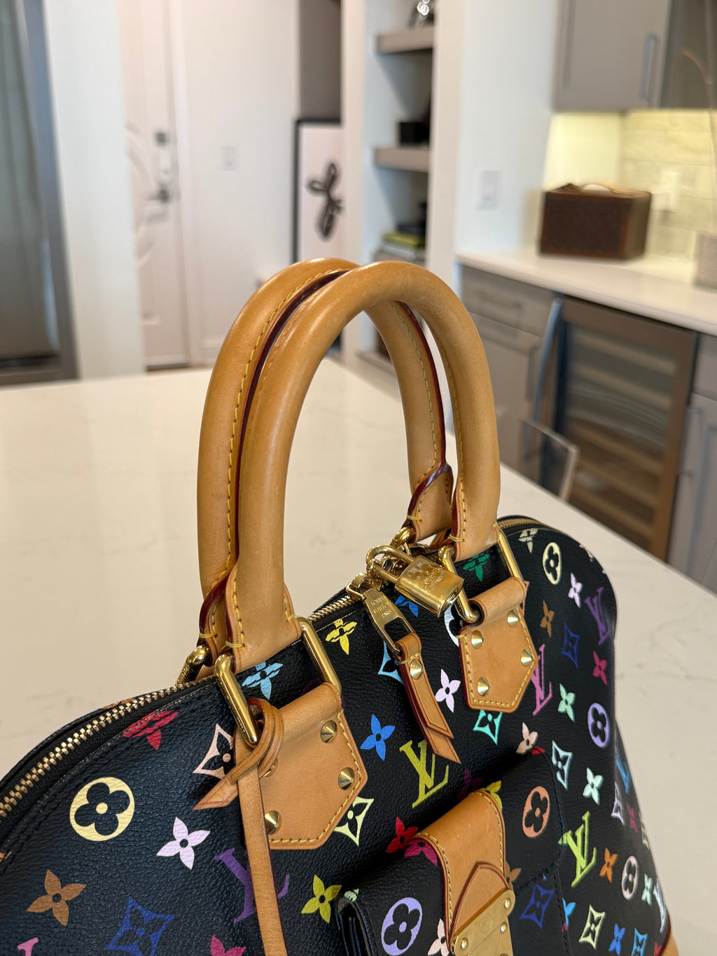 Louis Vuitton Alma GM Murakami Multicolor