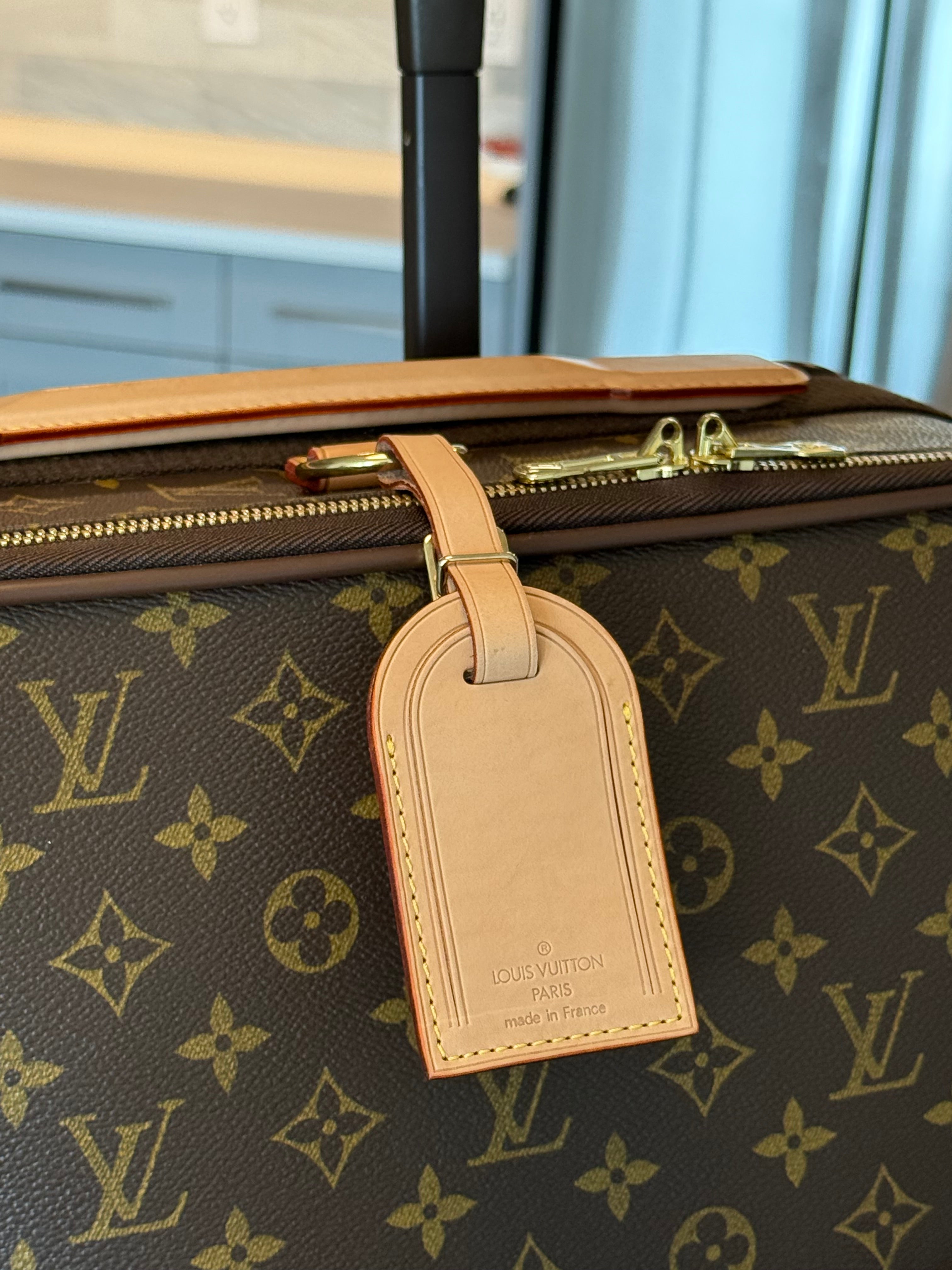 Louis Vuitton Pegase 55 with Garment Bag Set