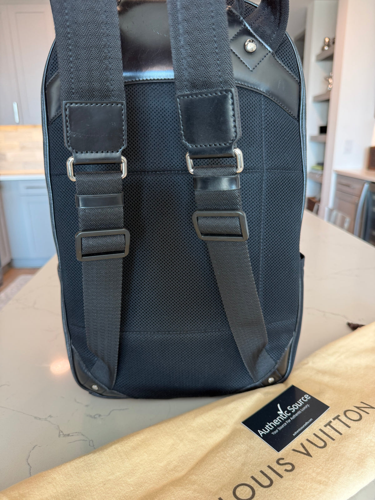 Louis Vuitton Michael Backpack Damier Graphite