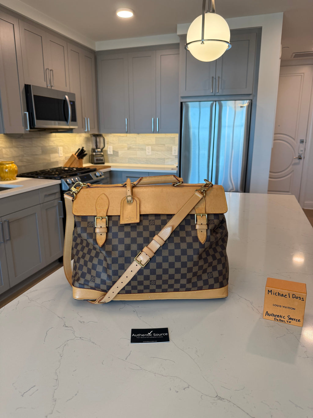 Louis Vuitton Centenaire West End Damier Ebene - Rare