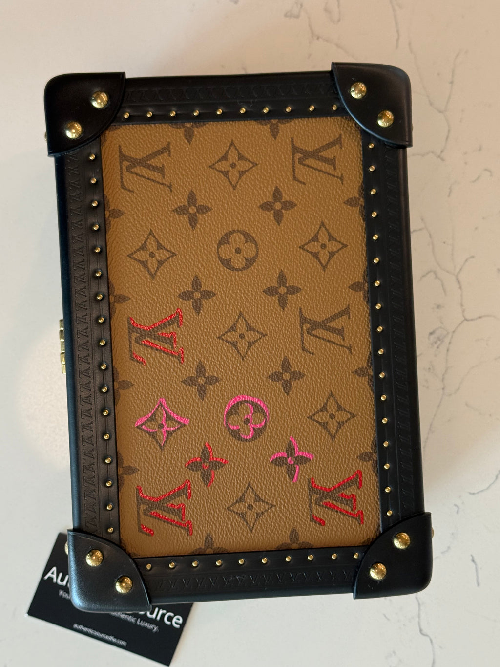 Louis Vuitton Coffret Tresor 24 Trunk Reverse Monogram