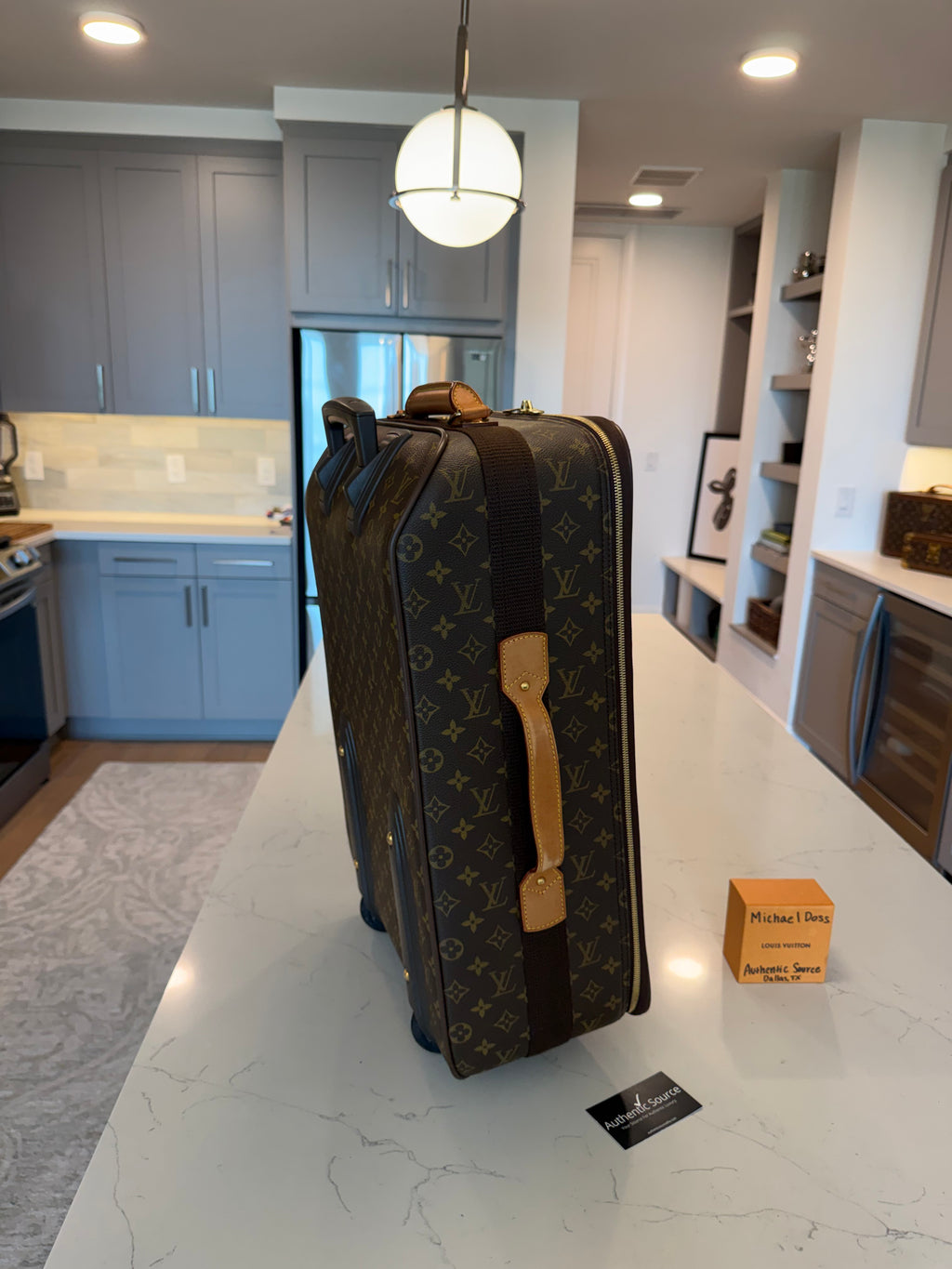 Louis Vuitton Pegase 55 Rolling Luggage