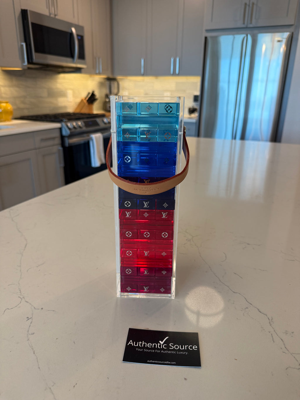 Louis Vuitton Monogram Tower Jenga Set