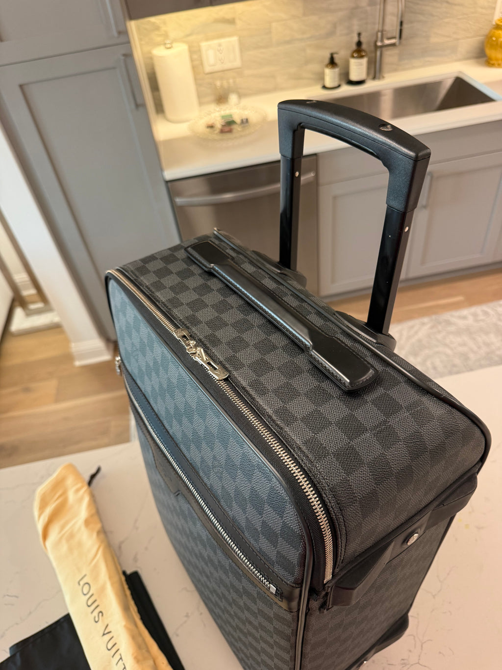 Louis Vuitton Pegase 55 Rolling Luggage DG