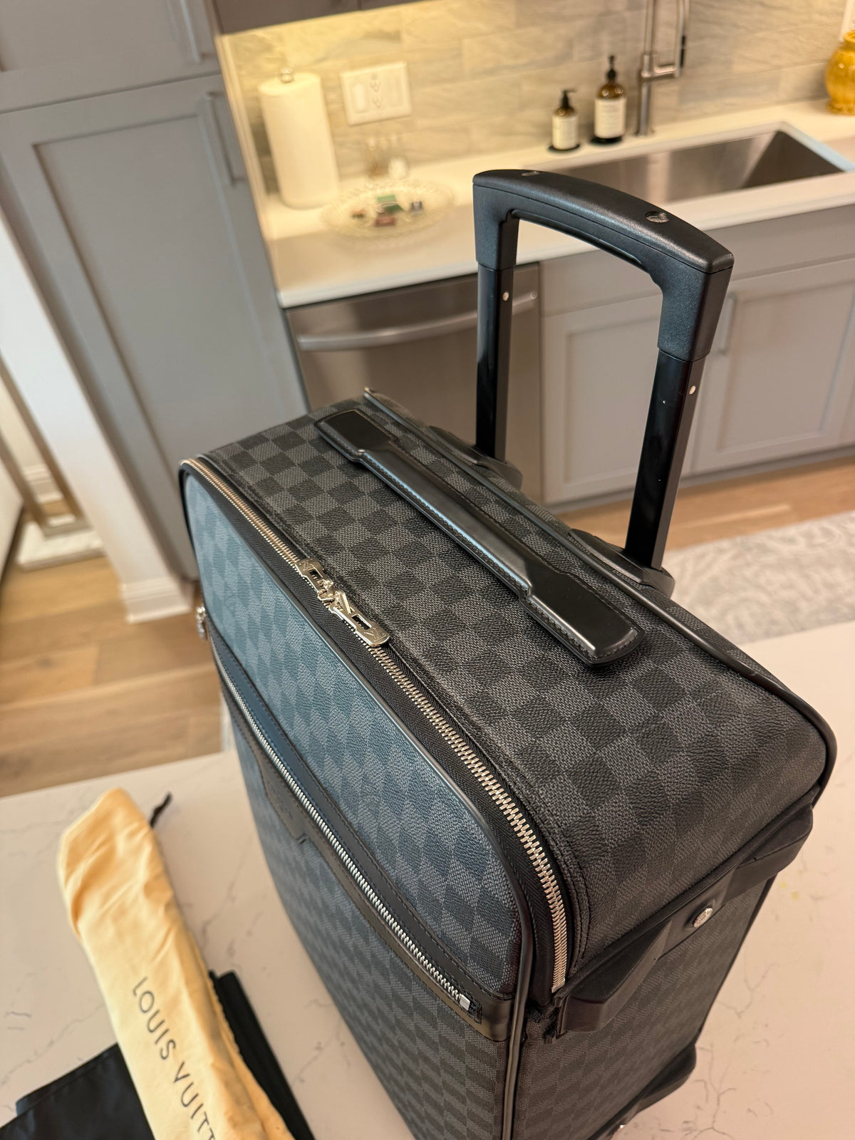 Louis Vuitton Pegase 55 Rolling Luggage DG