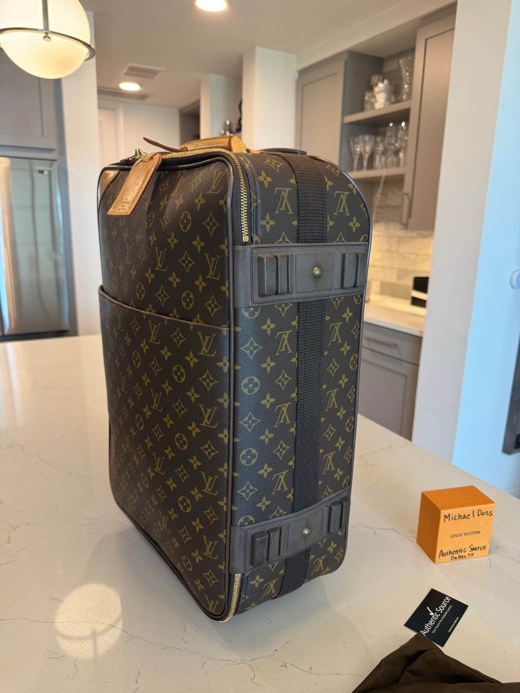 Louis Vuitton Pegase 55 Rolling Luggage