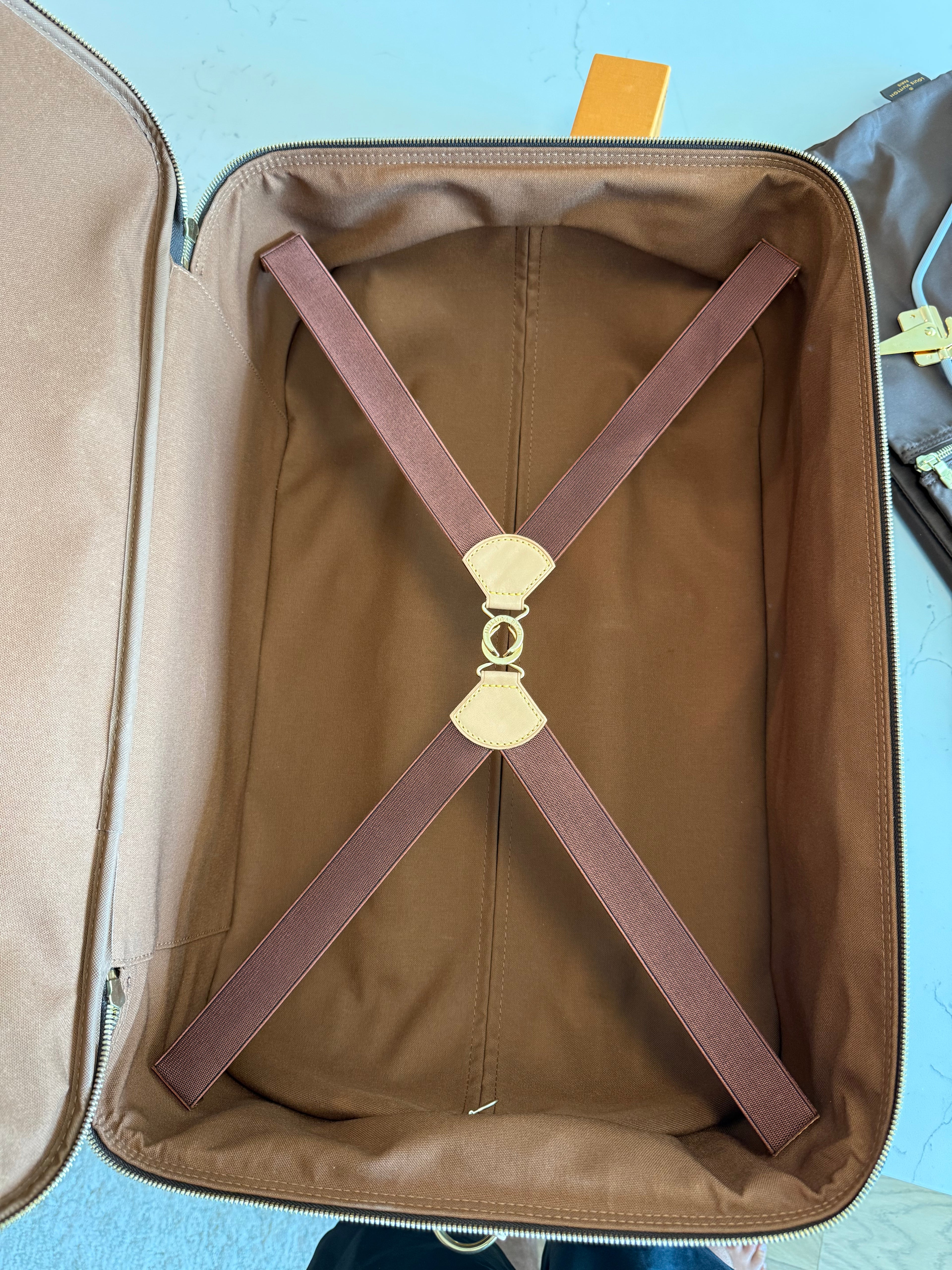 Louis Vuitton Pegase 55 with Garment Bag Set