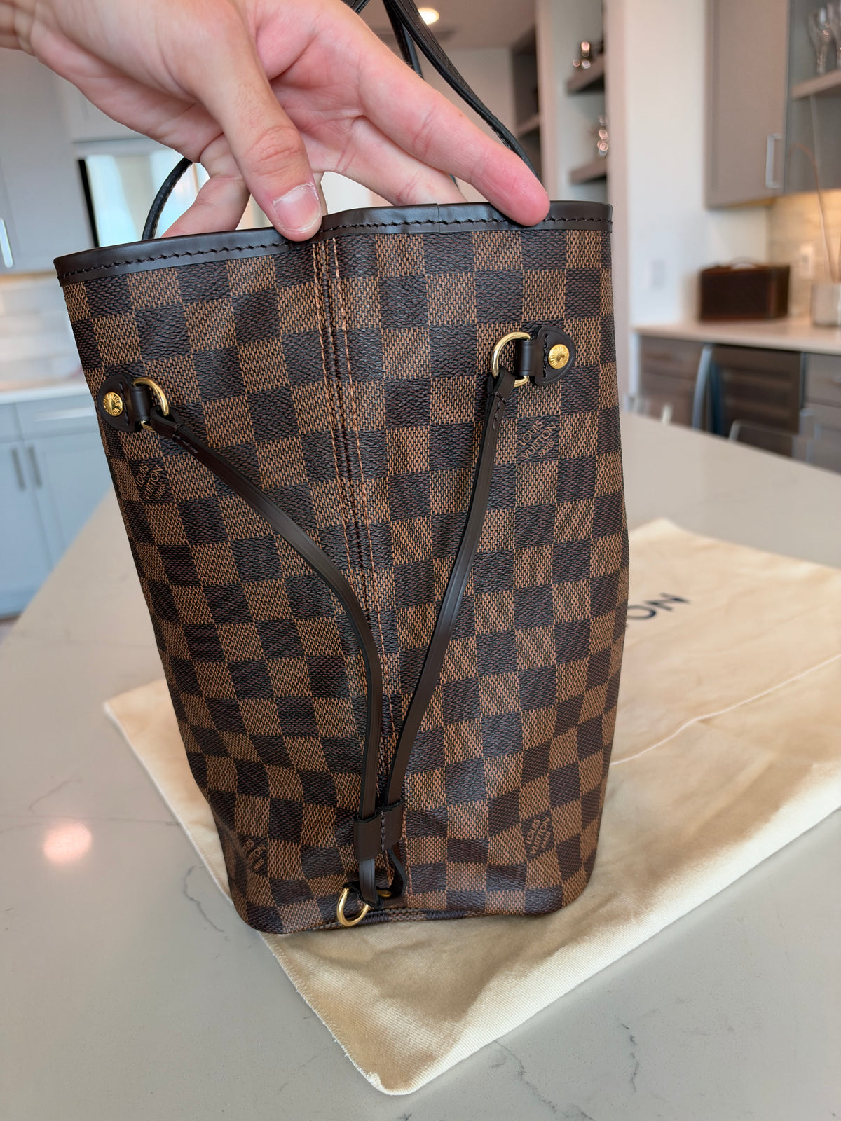 Louis Vuitton Neverfull MM Damier Ebene