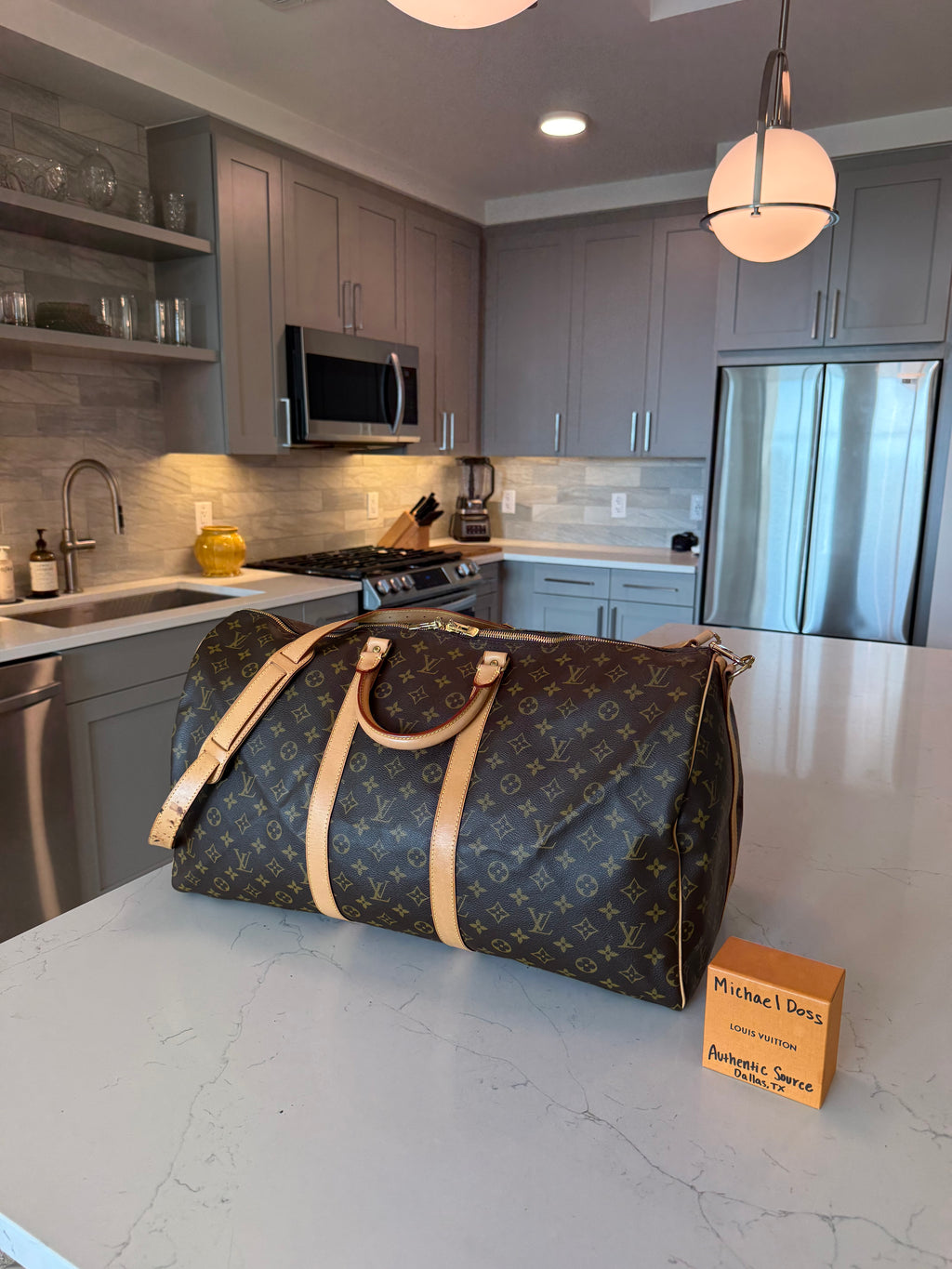 Louis Vuitton Keepall 55 Bandouliere