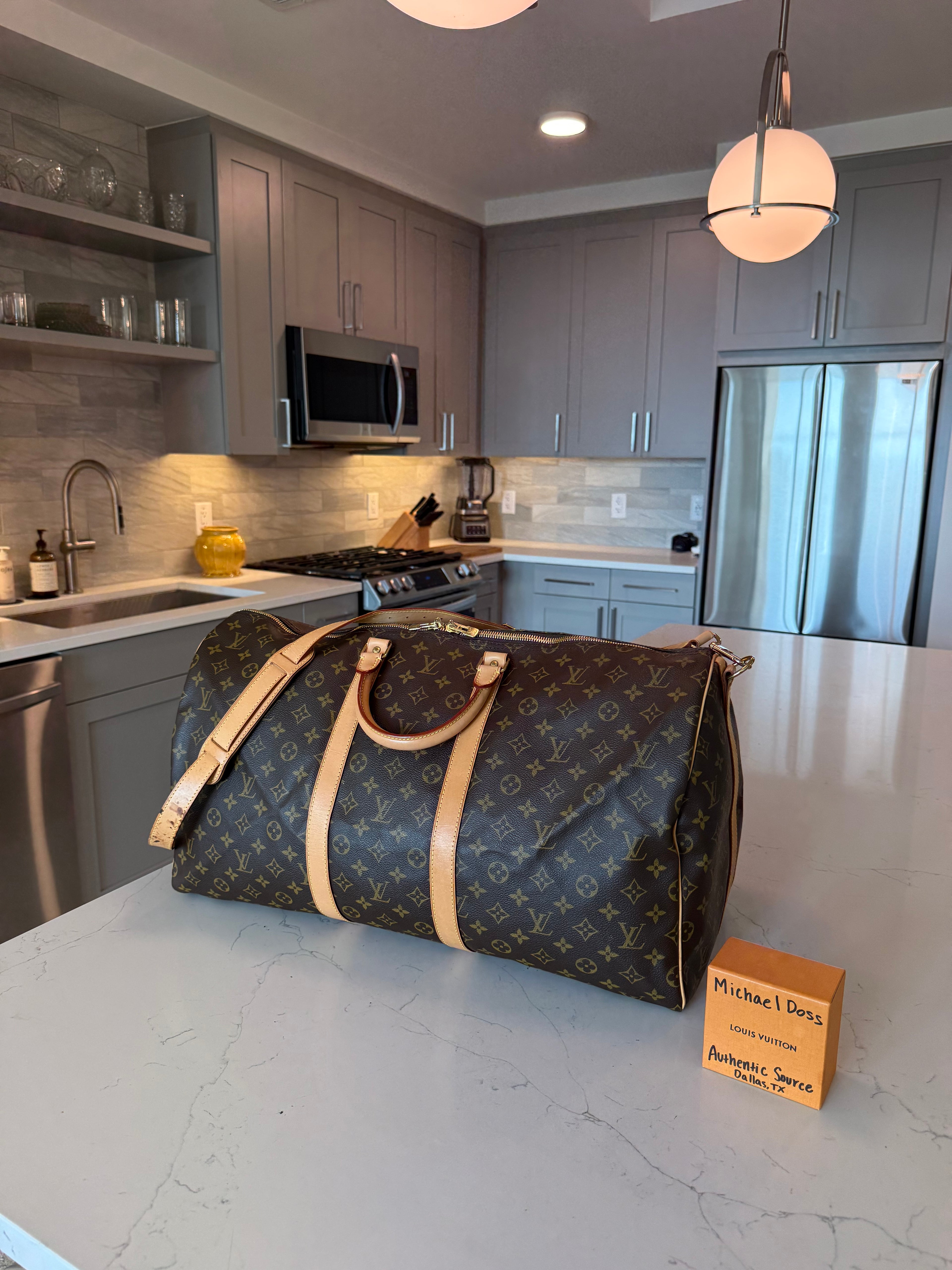 Louis Vuitton Keepall 55 Bandouliere
